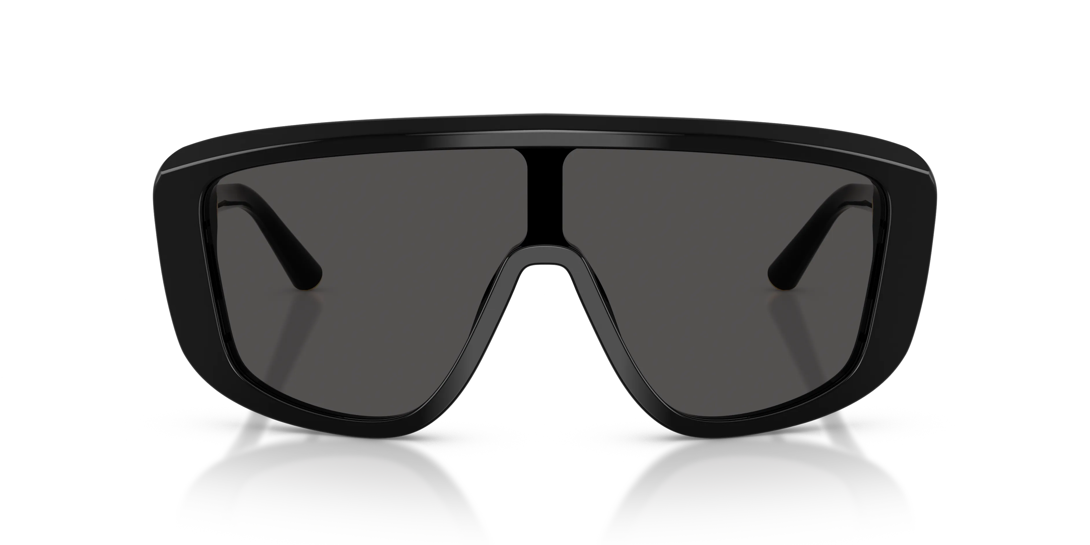 Dolce & Gabbana DG4520 501/87 Occhiali da sole Acetato Nero Grigio Squadrata Normale - immagine 3