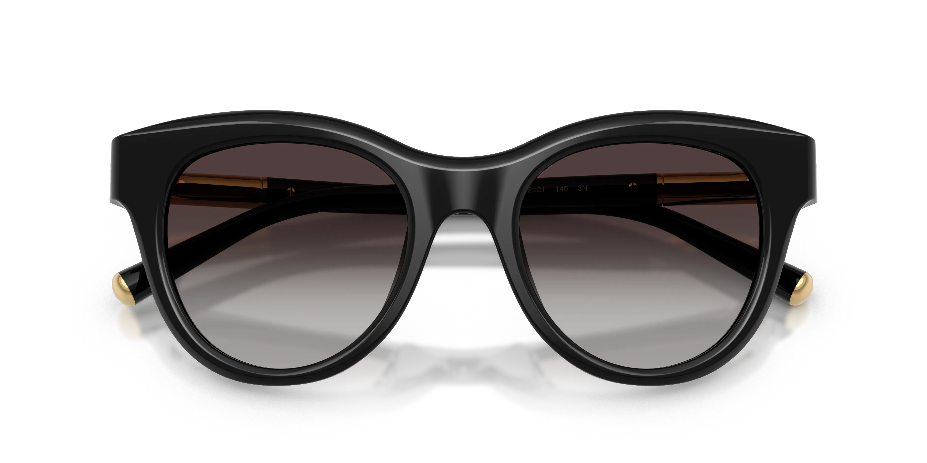 Dolce & Gabbana DG4518 501/8G Occhiali da sole Acetato Nero Grigio Pantos Normale Sfumato - immagine 2