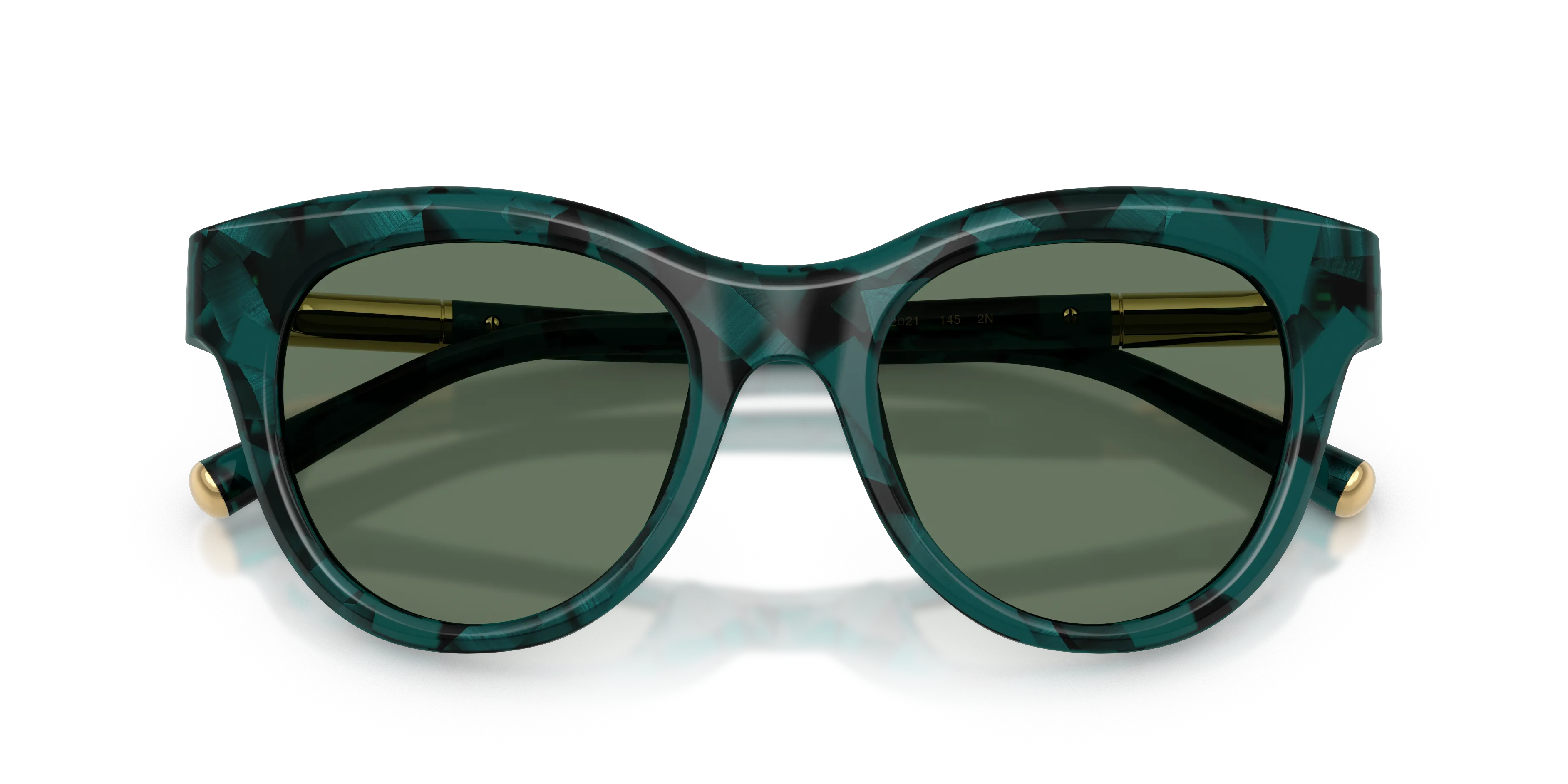 Dolce & Gabbana DG4518 3460/2 Occhiali da sole Acetato Verde Verde Pantos Normale - immagine 2