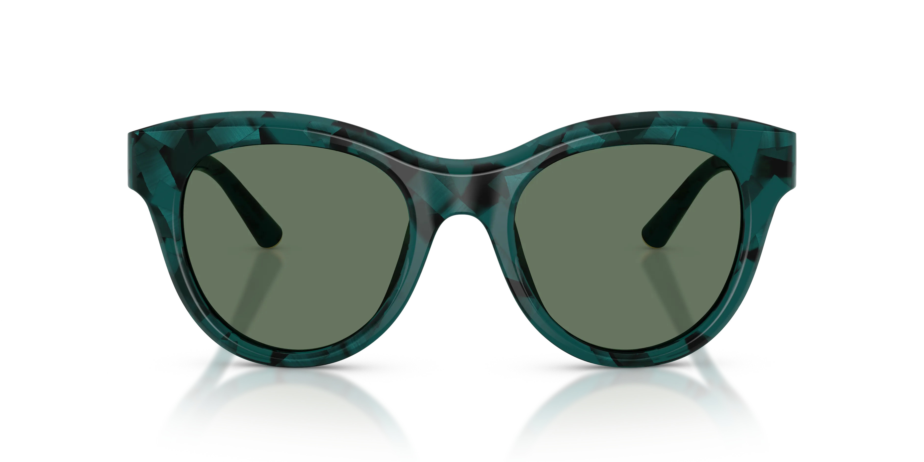 Dolce & Gabbana DG4518 3460/2 Occhiali da sole Acetato Verde Verde Pantos Normale - immagine 3