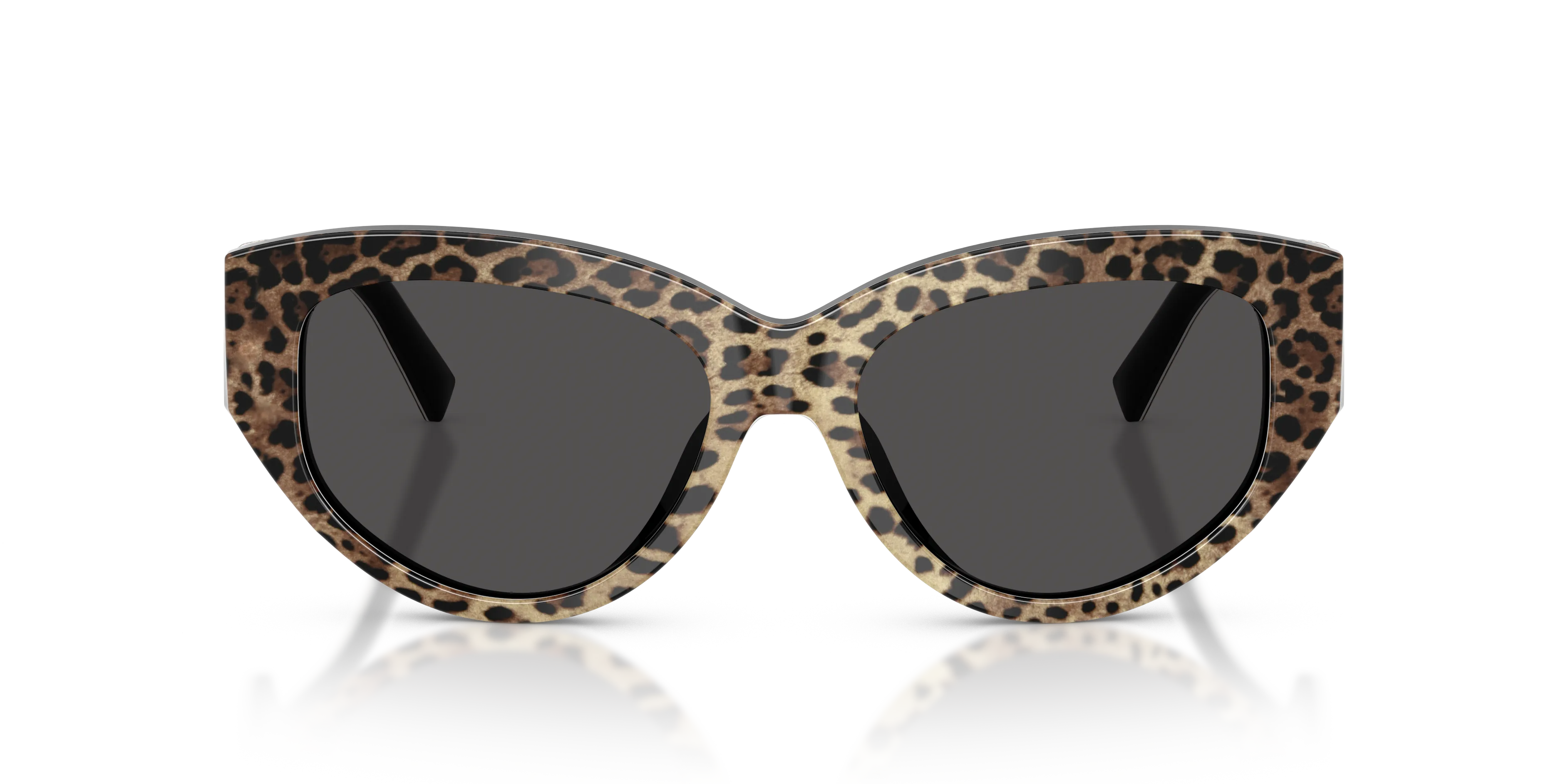 Dolce & Gabbana DG4514 316387 Occhiali da sole Acetato Marrone Grigio Cat Eye Normale - immagine 3
