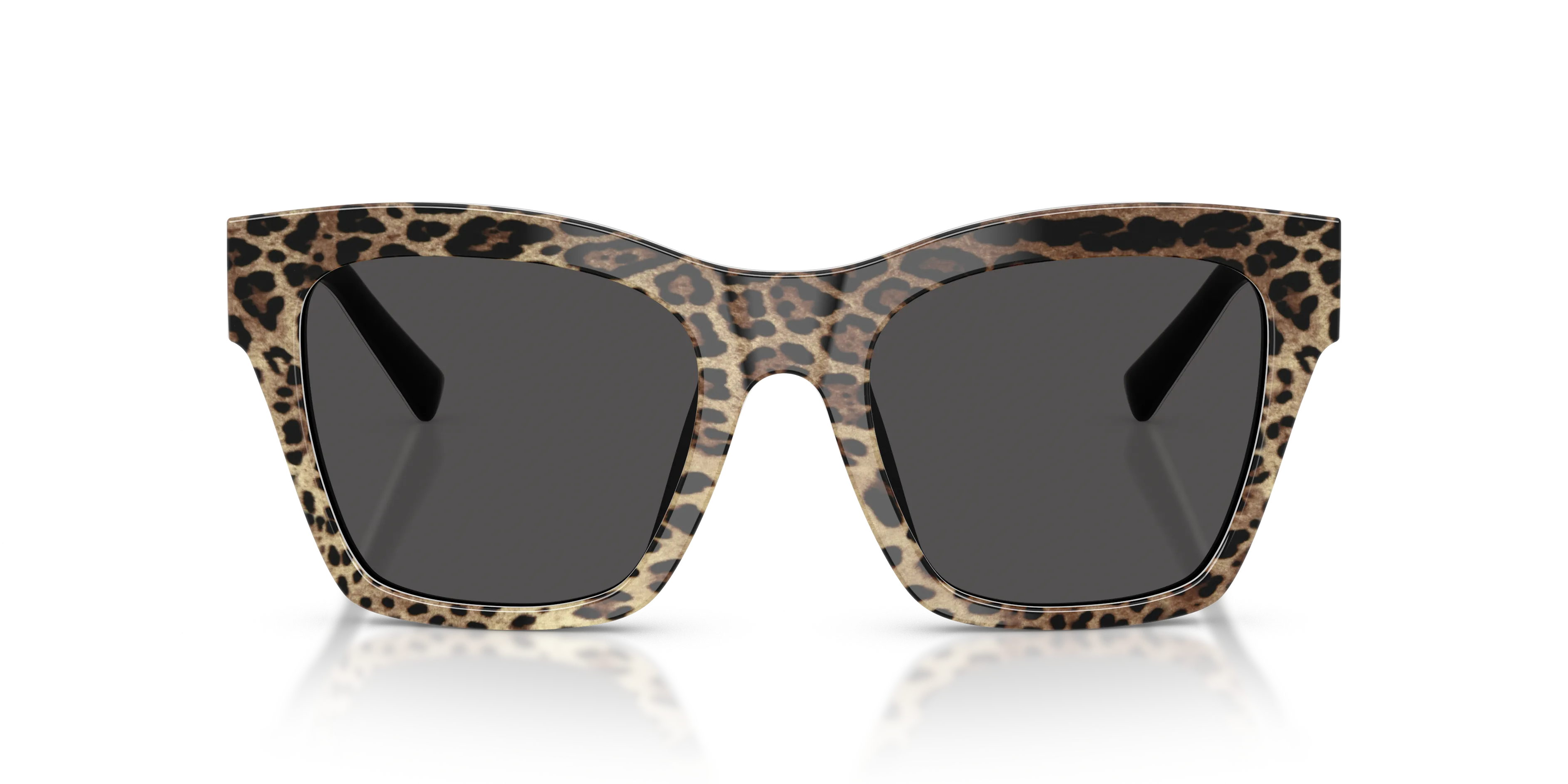 Dolce & Gabbana DG4512 316387 Occhiali da sole Acetato Marrone Grigio Squadrata Normale - immagine 3