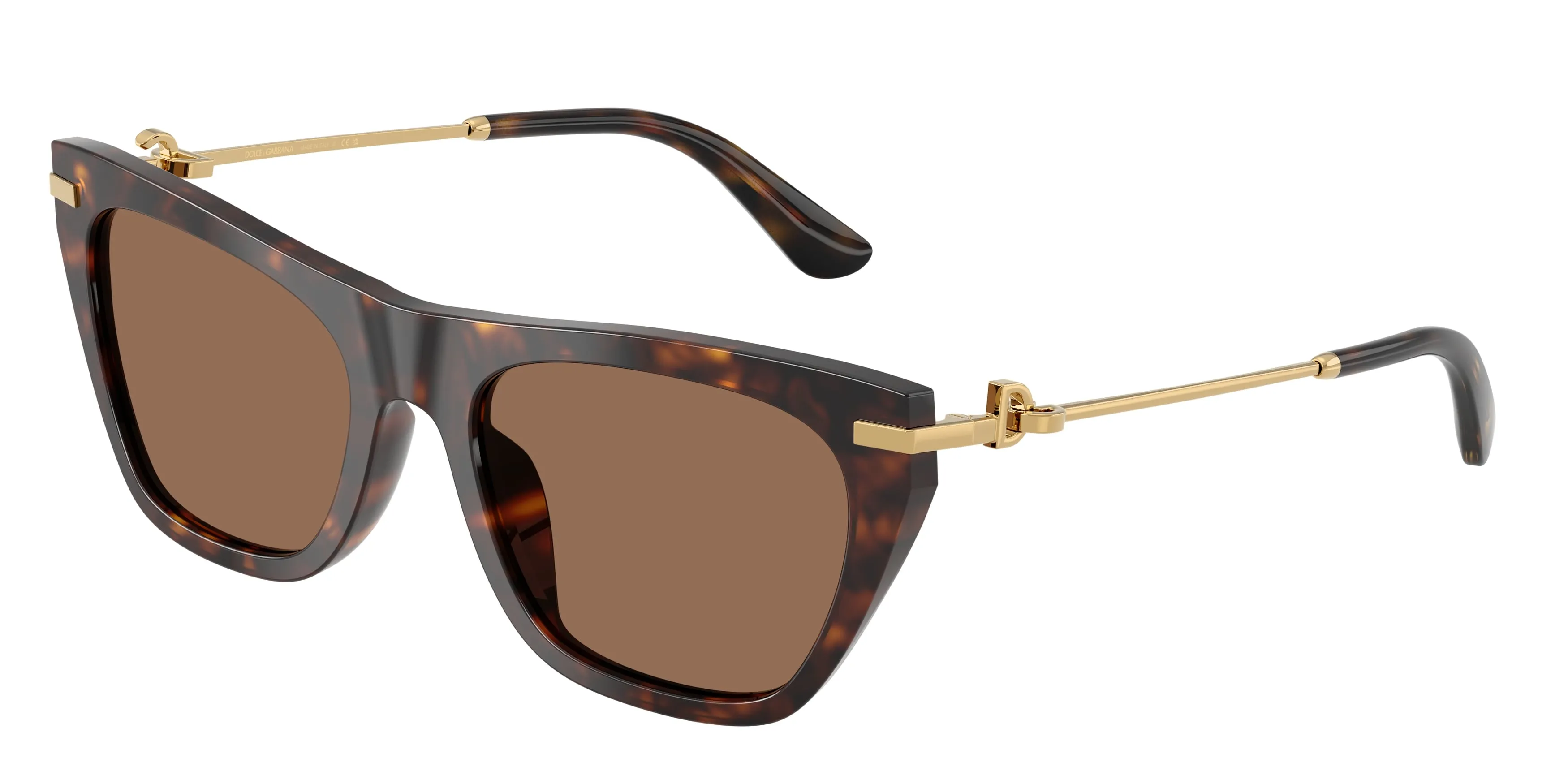 Dolce & Gabbana DG4511 502/73 Occhiali da sole Acetato Tartaruga Marrone Squadrata Normale - immagine 1
