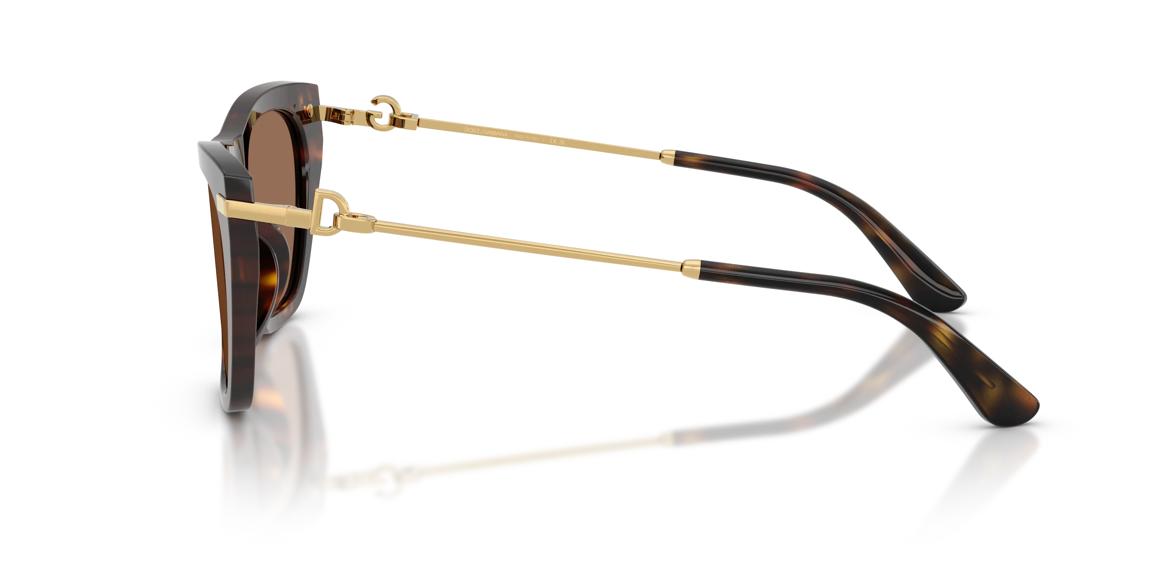 Dolce & Gabbana DG4511 502/73 Occhiali da sole Acetato Tartaruga Marrone Squadrata Normale - immagine 4