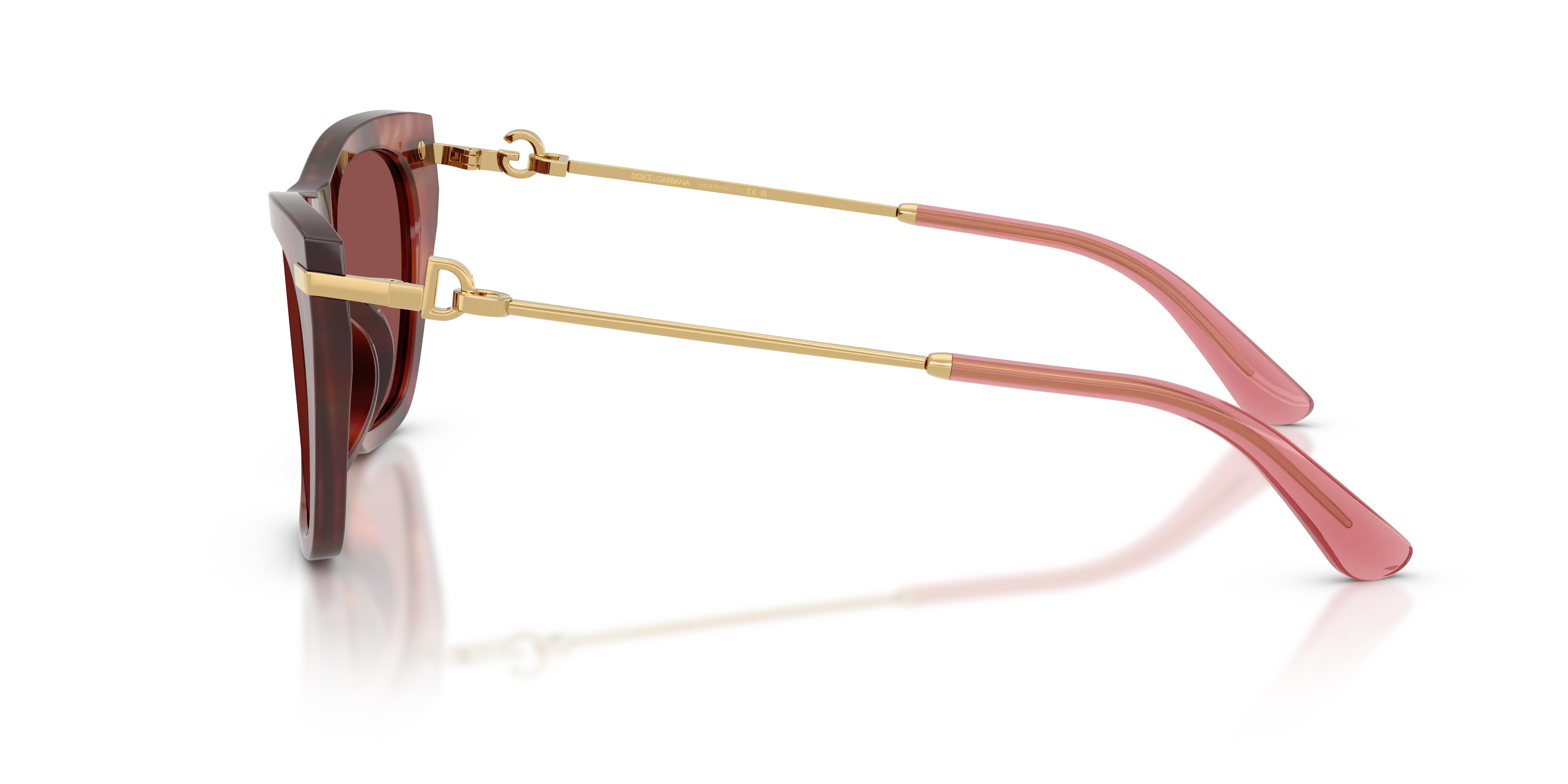Dolce & Gabbana DG4511 344475 Occhiali da sole Acetato Tartaruga Viola Squadrata Normale - immagine 4