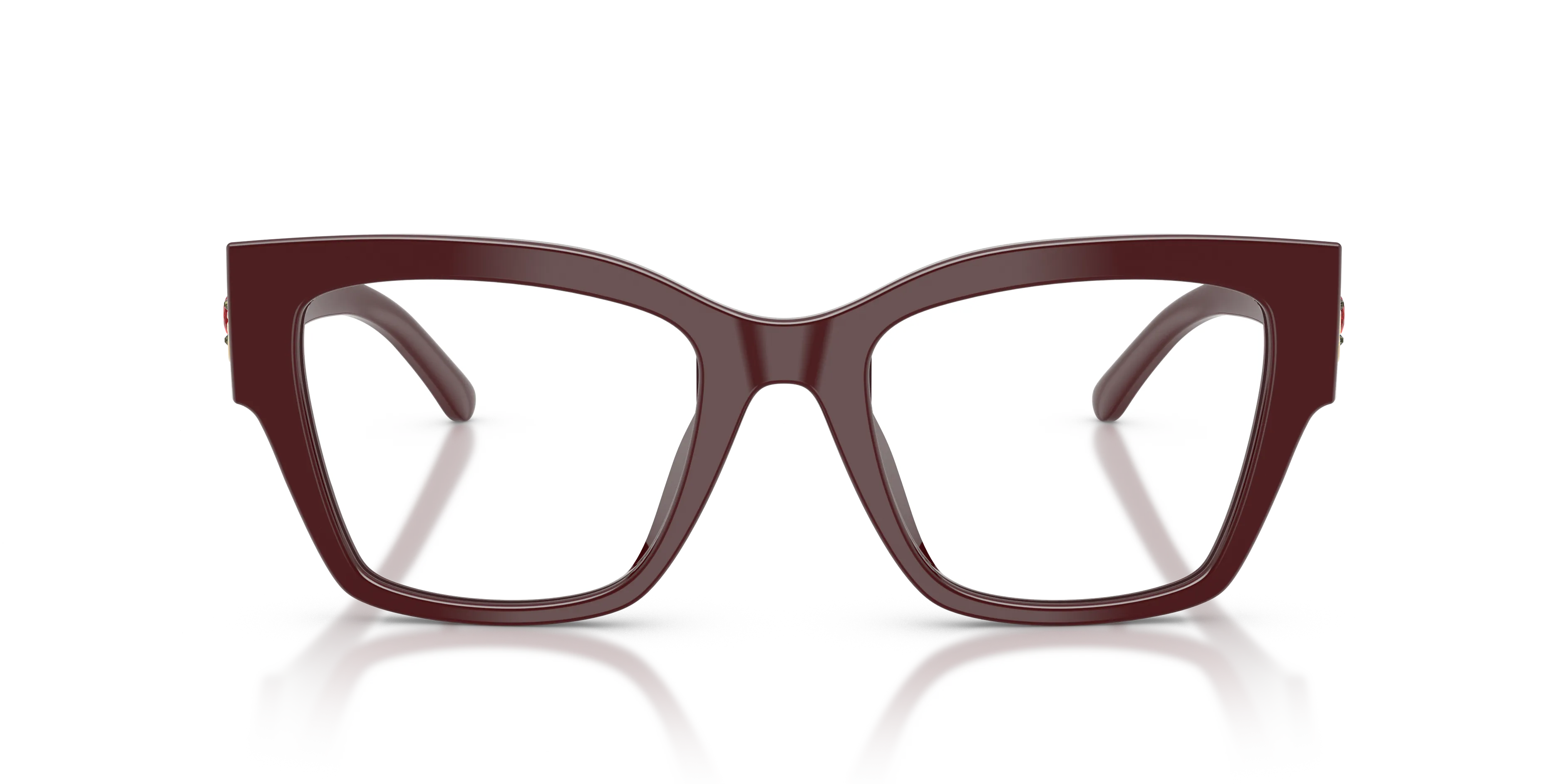 Dolce & Gabbana DG3435B 3091 Montature da vista Acetato Rosso Farfalla Normale - immagine 3