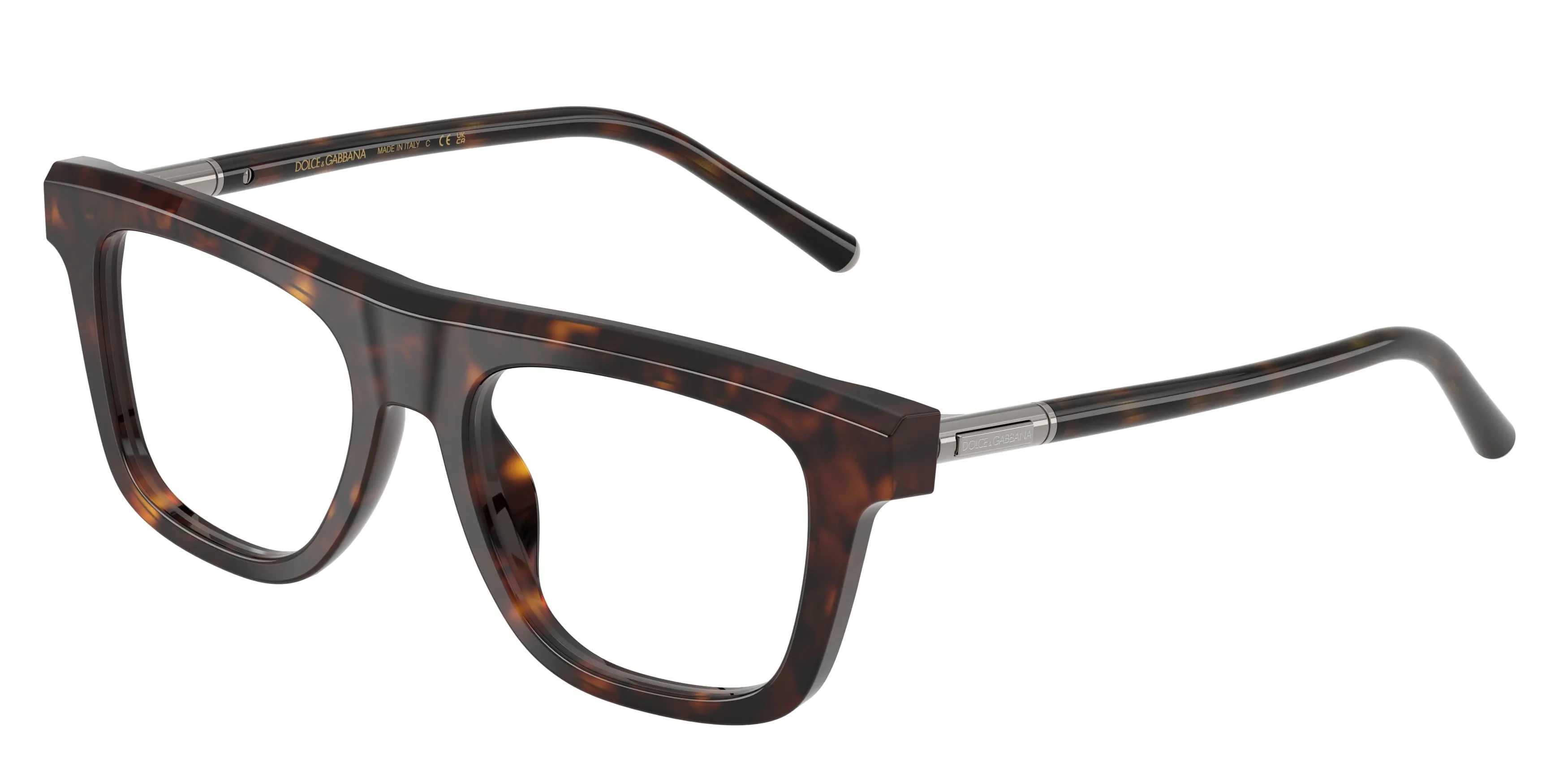Dolce & Gabbana DG3434 502 Montature da vista Acetato Tartaruga Squadrata Normale - immagine 1