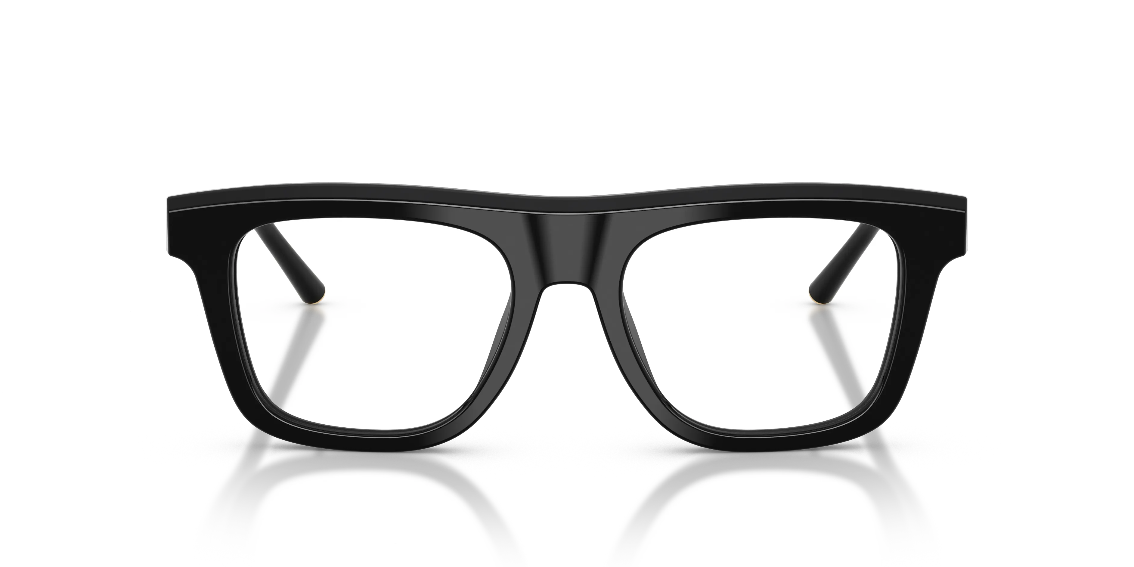 Dolce & Gabbana DG3434 501 Montature da vista Acetato Nero Squadrata Normale - immagine 3