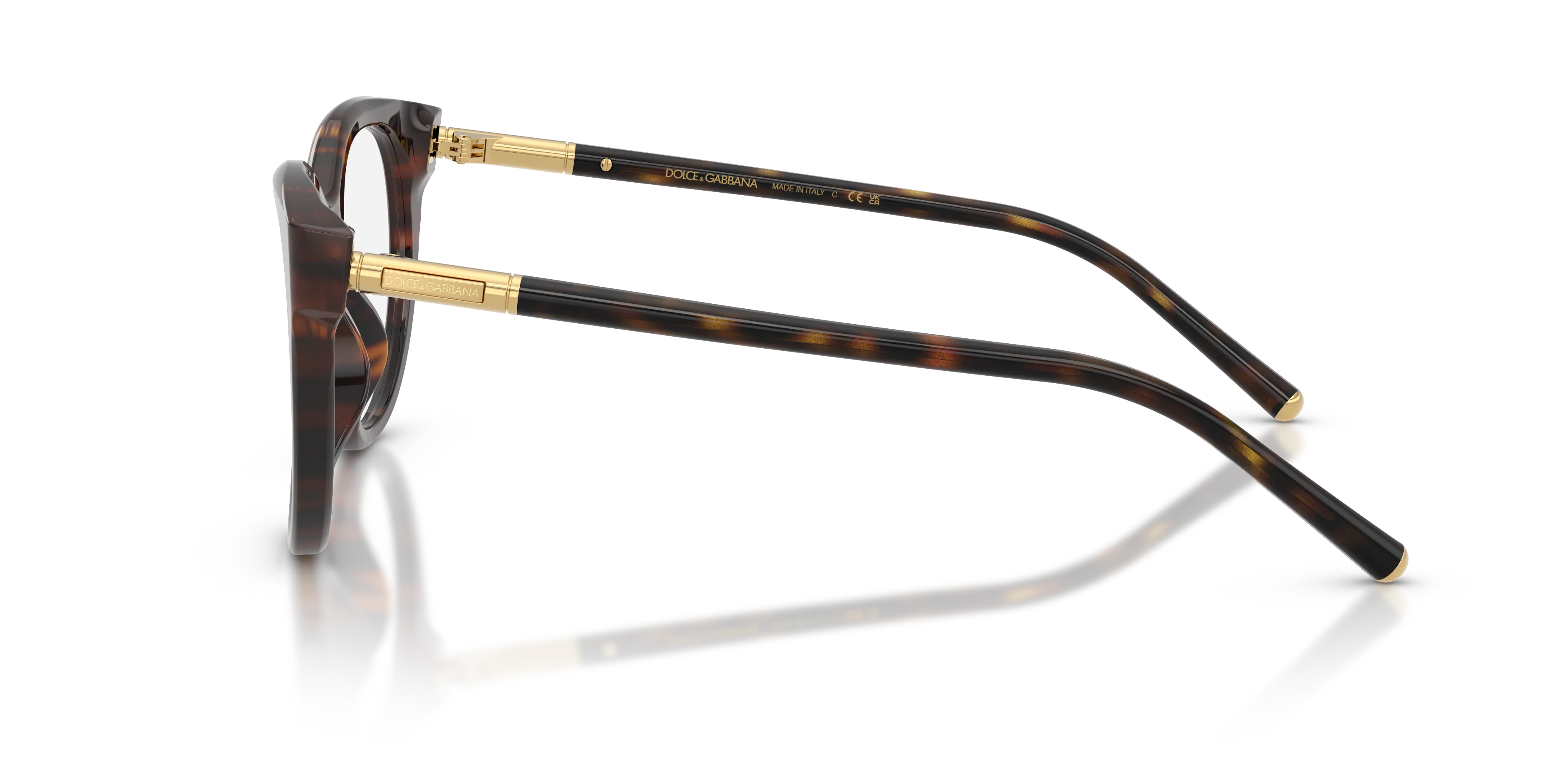 Dolce & Gabbana DG3433 502 Montature da vista Acetato Tartaruga Pantos Normale - immagine 4