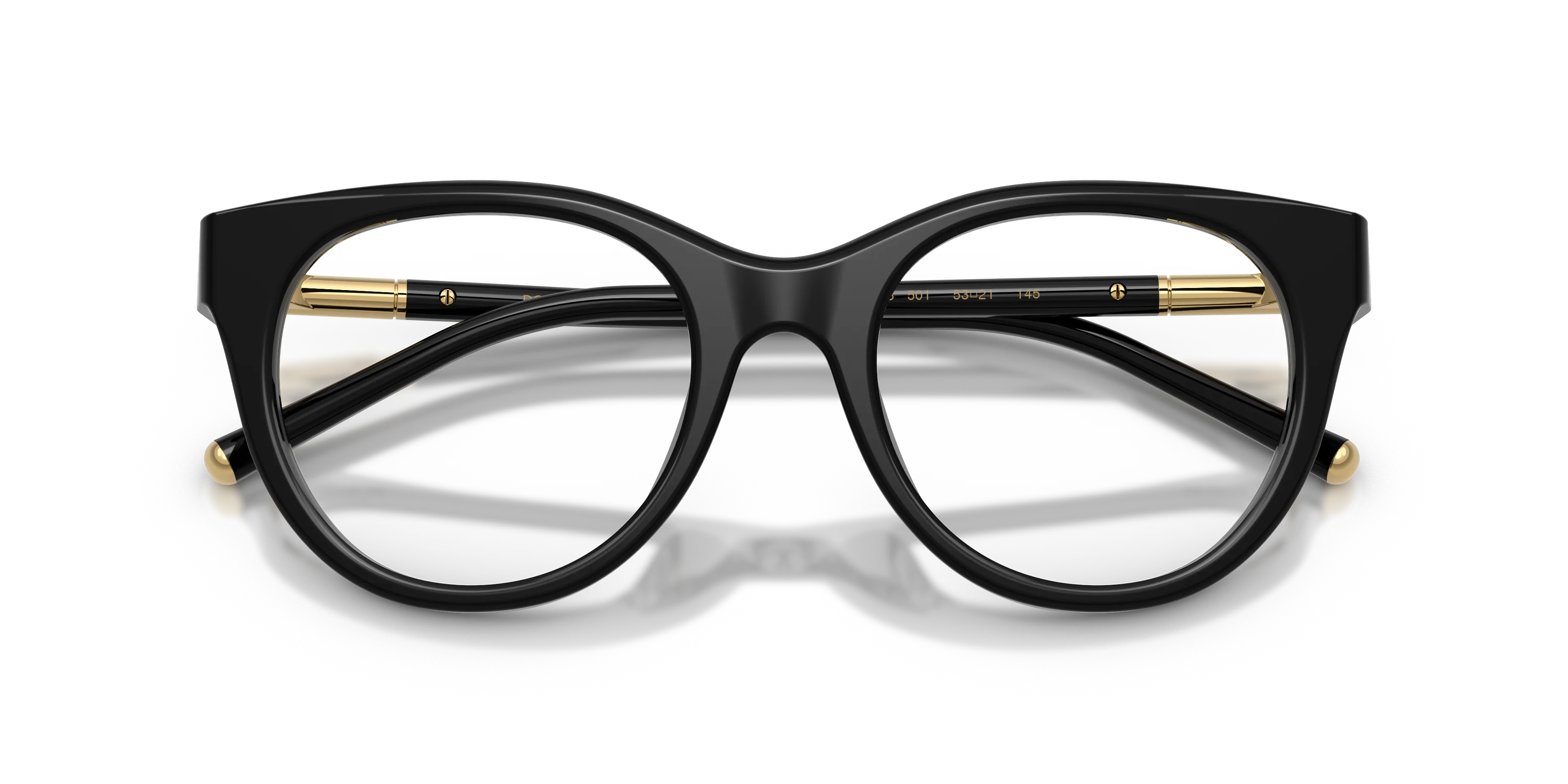 Dolce & Gabbana DG3433 501 Montature da vista Acetato Nero Pantos Normale - immagine 2