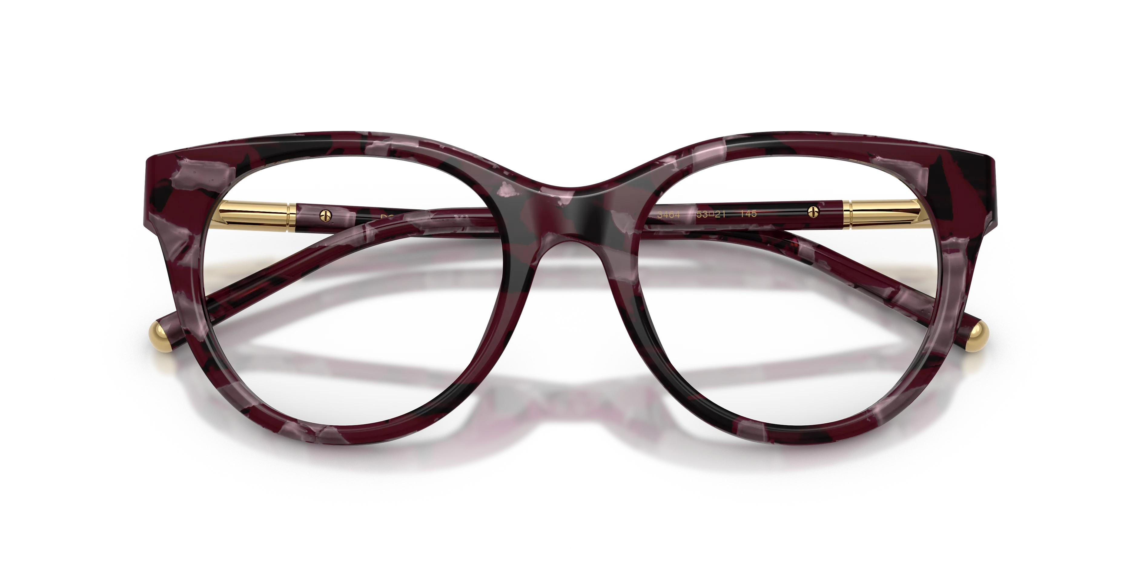 Dolce & Gabbana DG3433 3464 Montature da vista Acetato Viola Pantos Normale - immagine 2