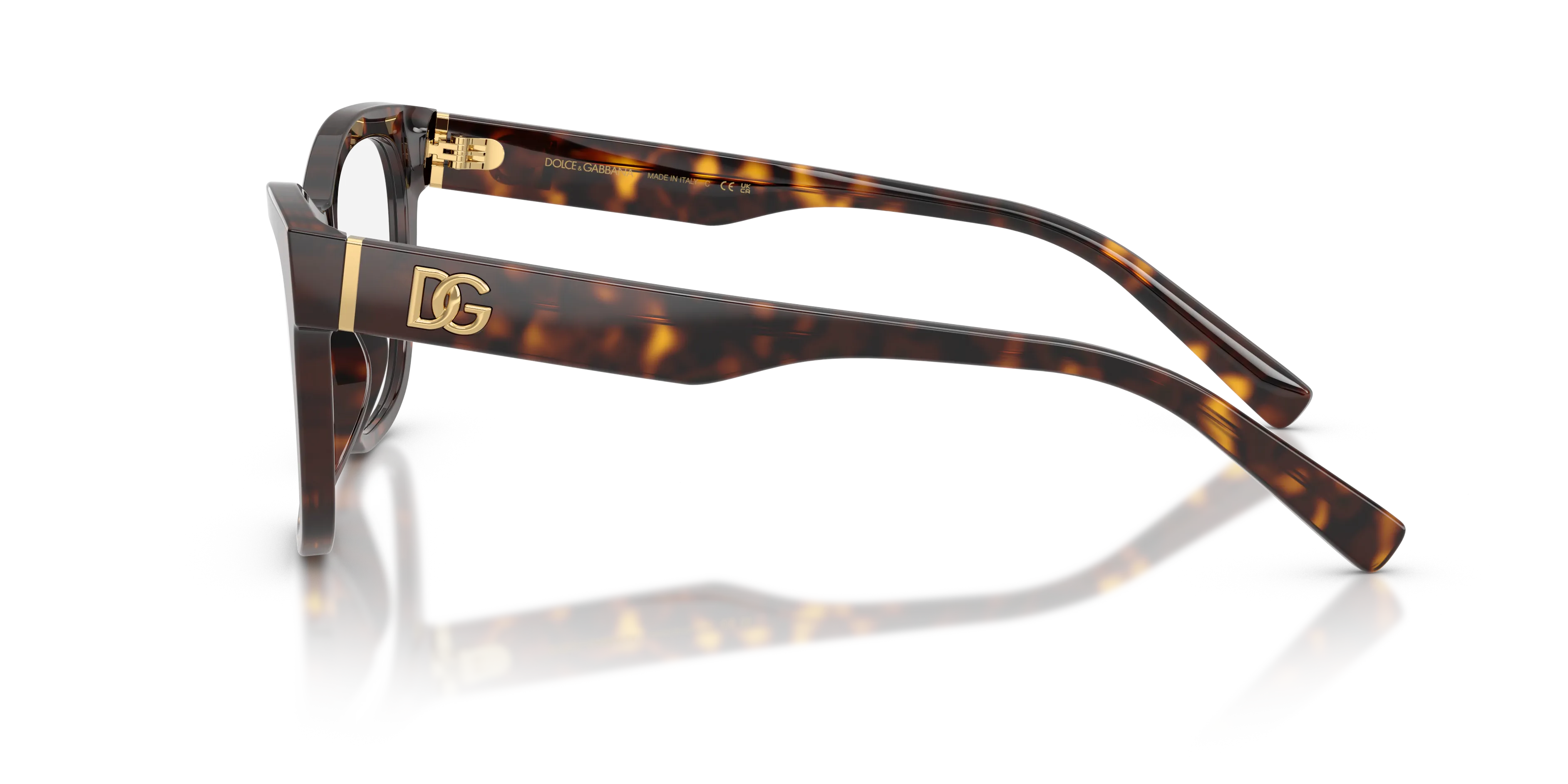 Dolce & Gabbana DG3430 502 Montature da vista Acetato Tartaruga Squadrata Normale - immagine 4