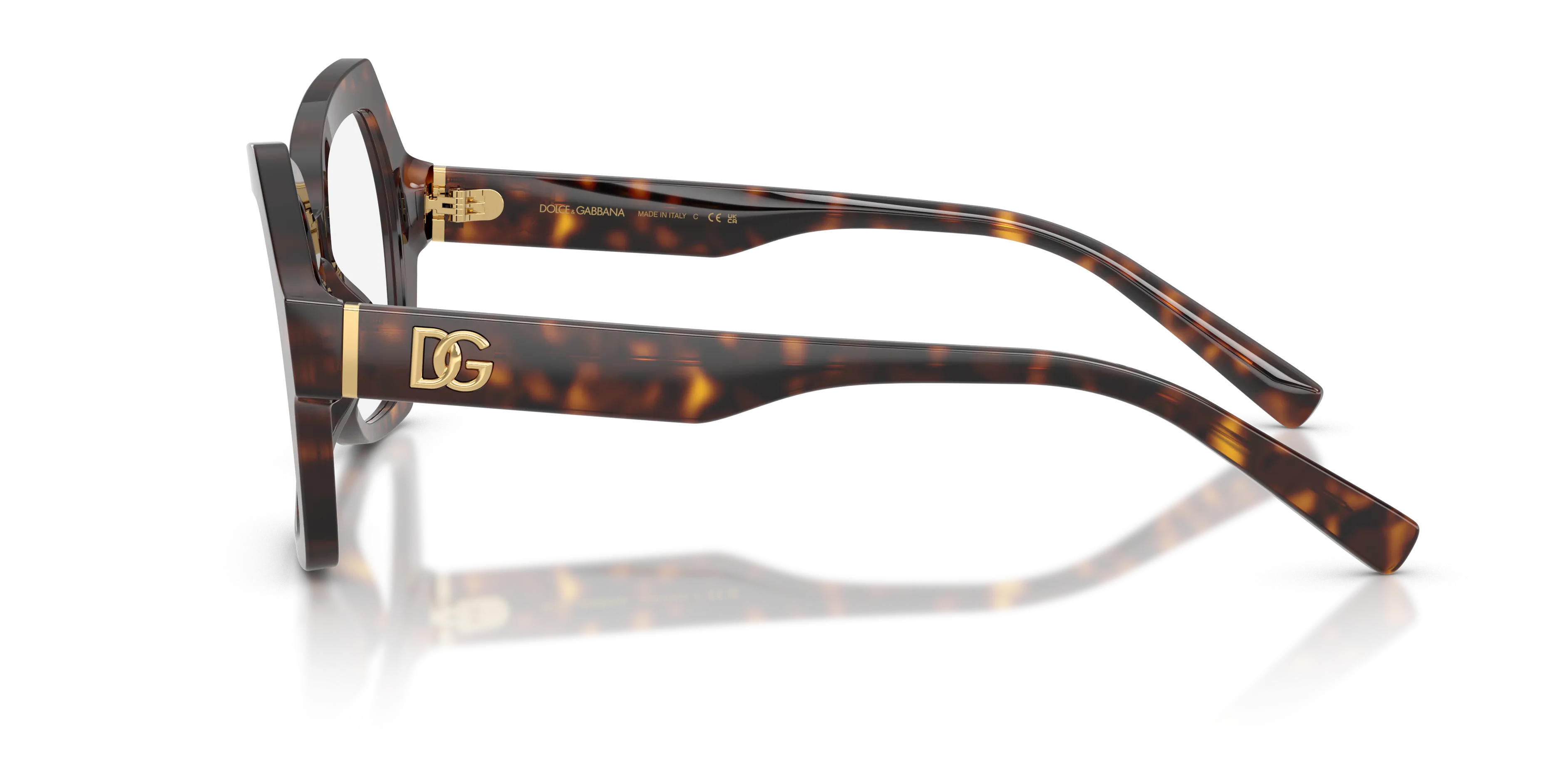 Dolce & Gabbana DG3429 502 Montature da vista Acetato Tartaruga Farfalla Normale - immagine 4