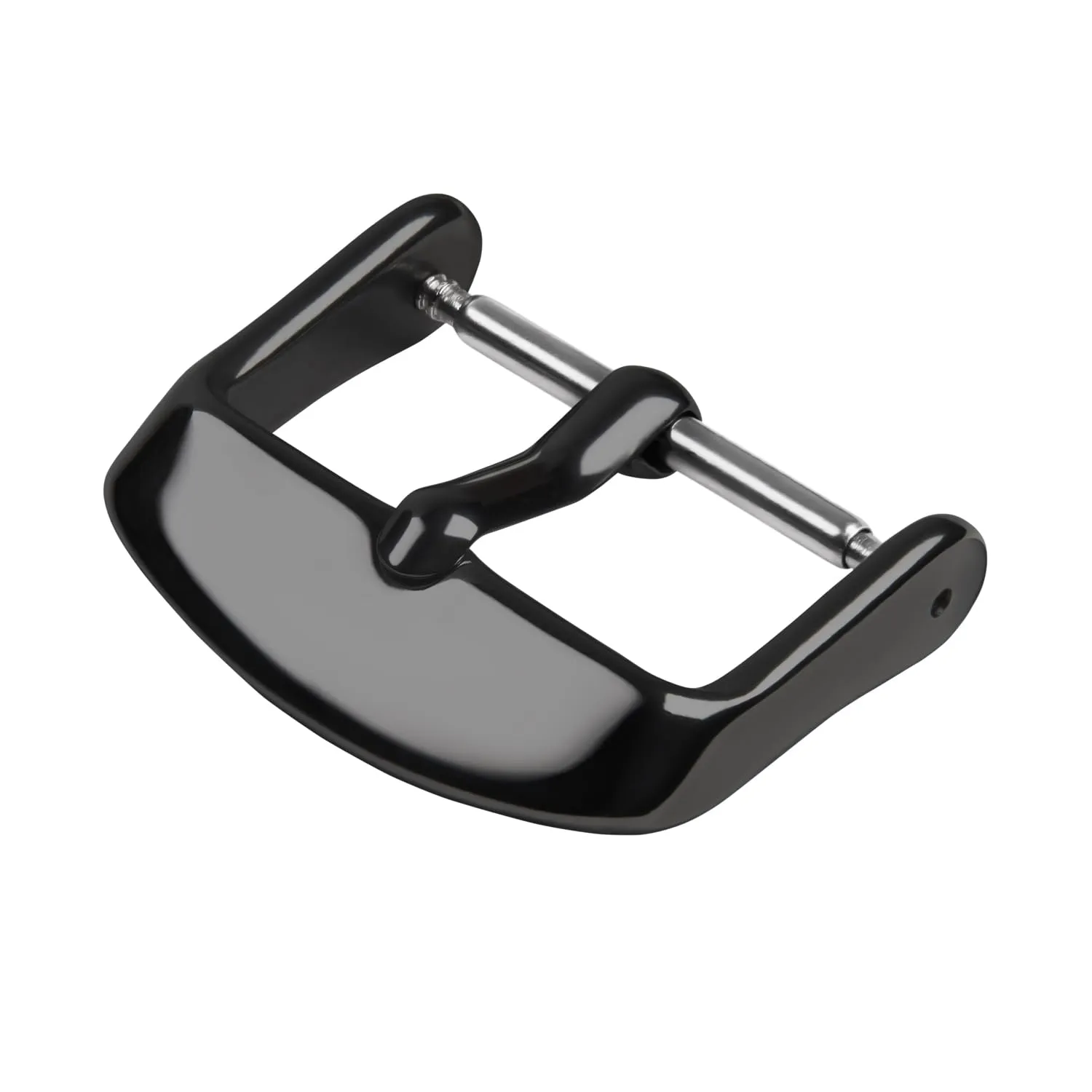 Archer Watch Straps - Fibbie per Cinturini in Acciaio Inossidabile (Nero Lucido, 20mm) - immagine 1