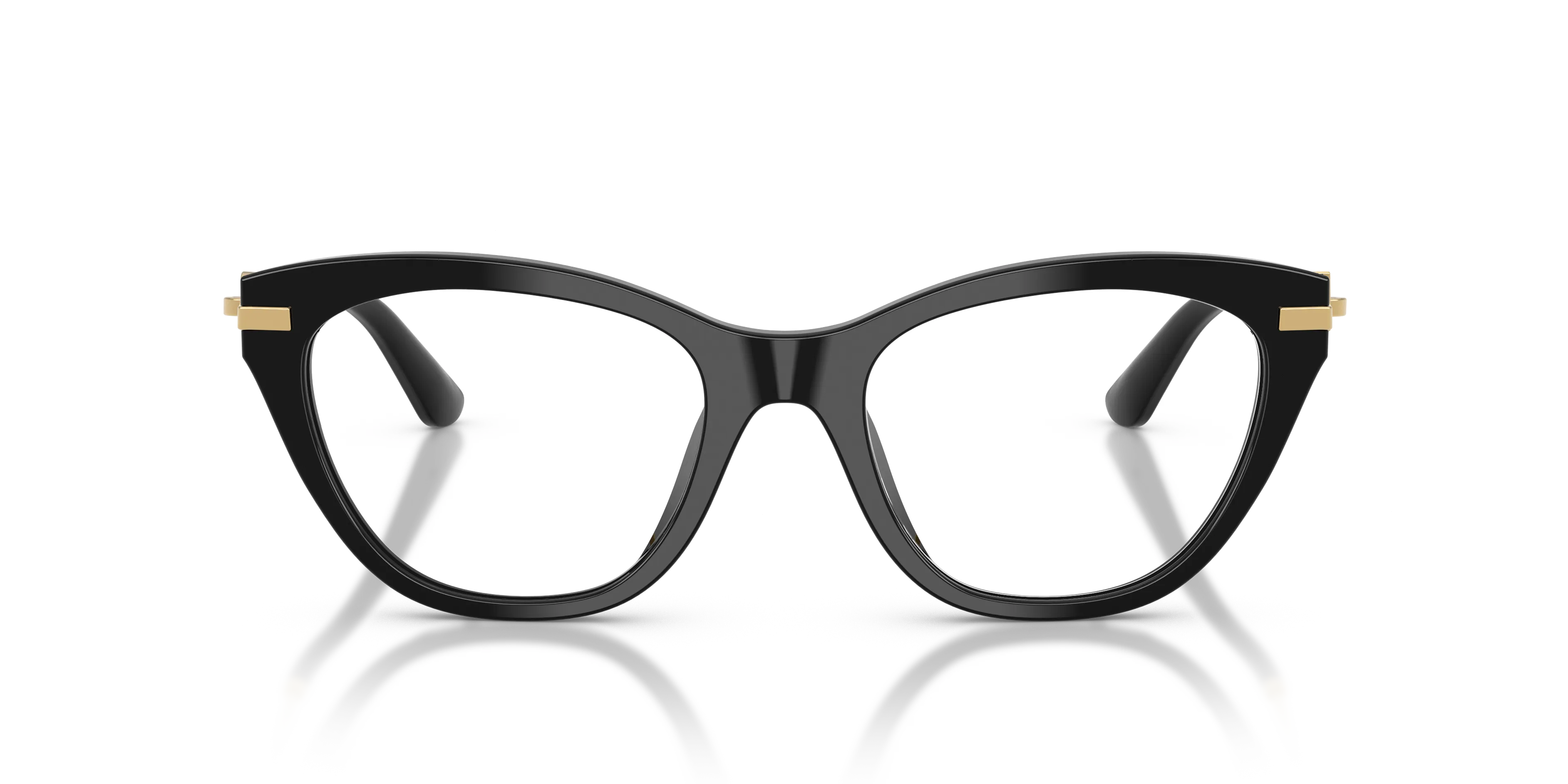Dolce & Gabbana DG3428 501 Montature da vista Acetato Nero Farfalla Normale - immagine 3