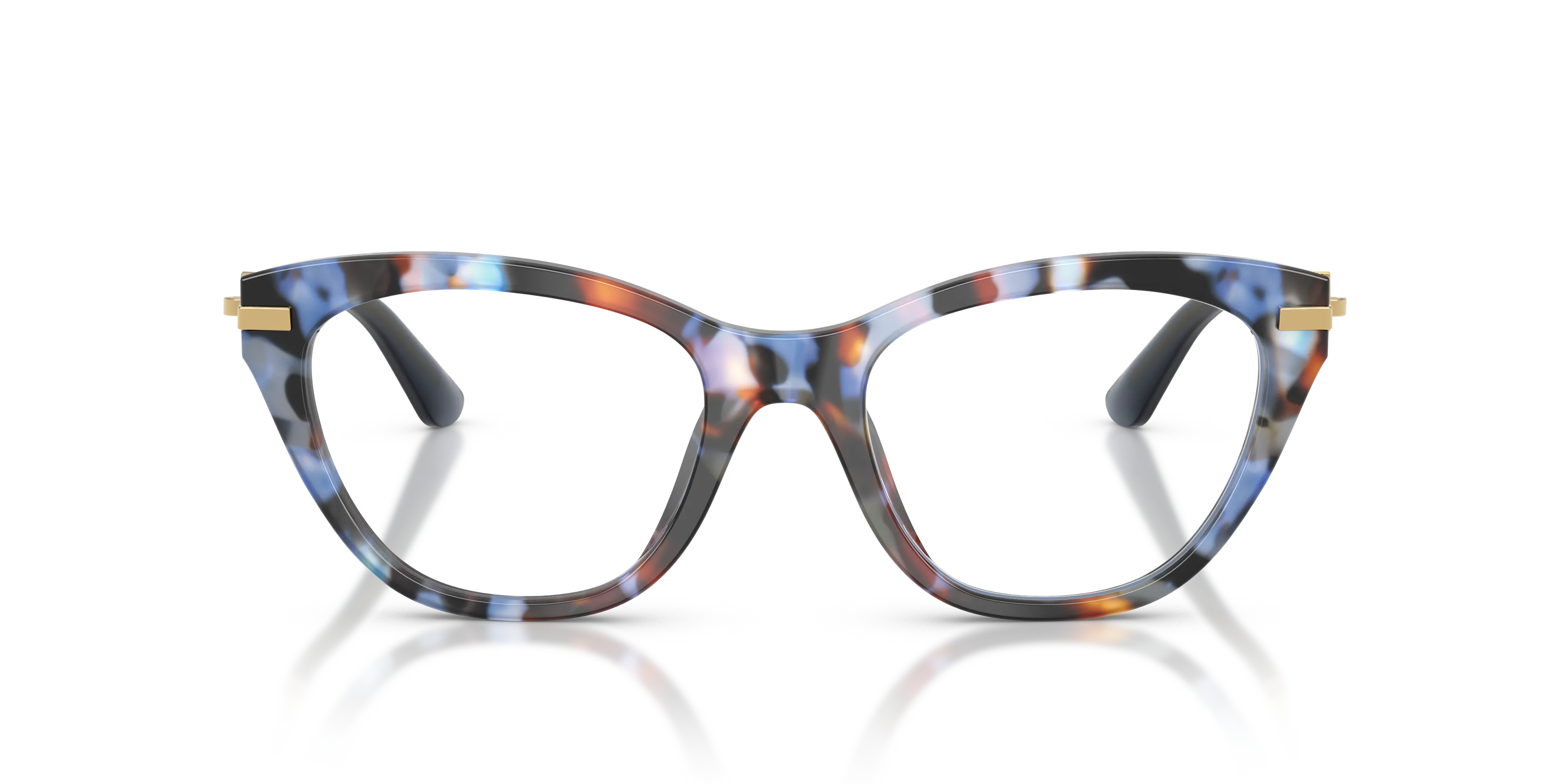 Dolce & Gabbana DG3428 3443 Montature da vista Acetato Blu Farfalla Normale - immagine 3