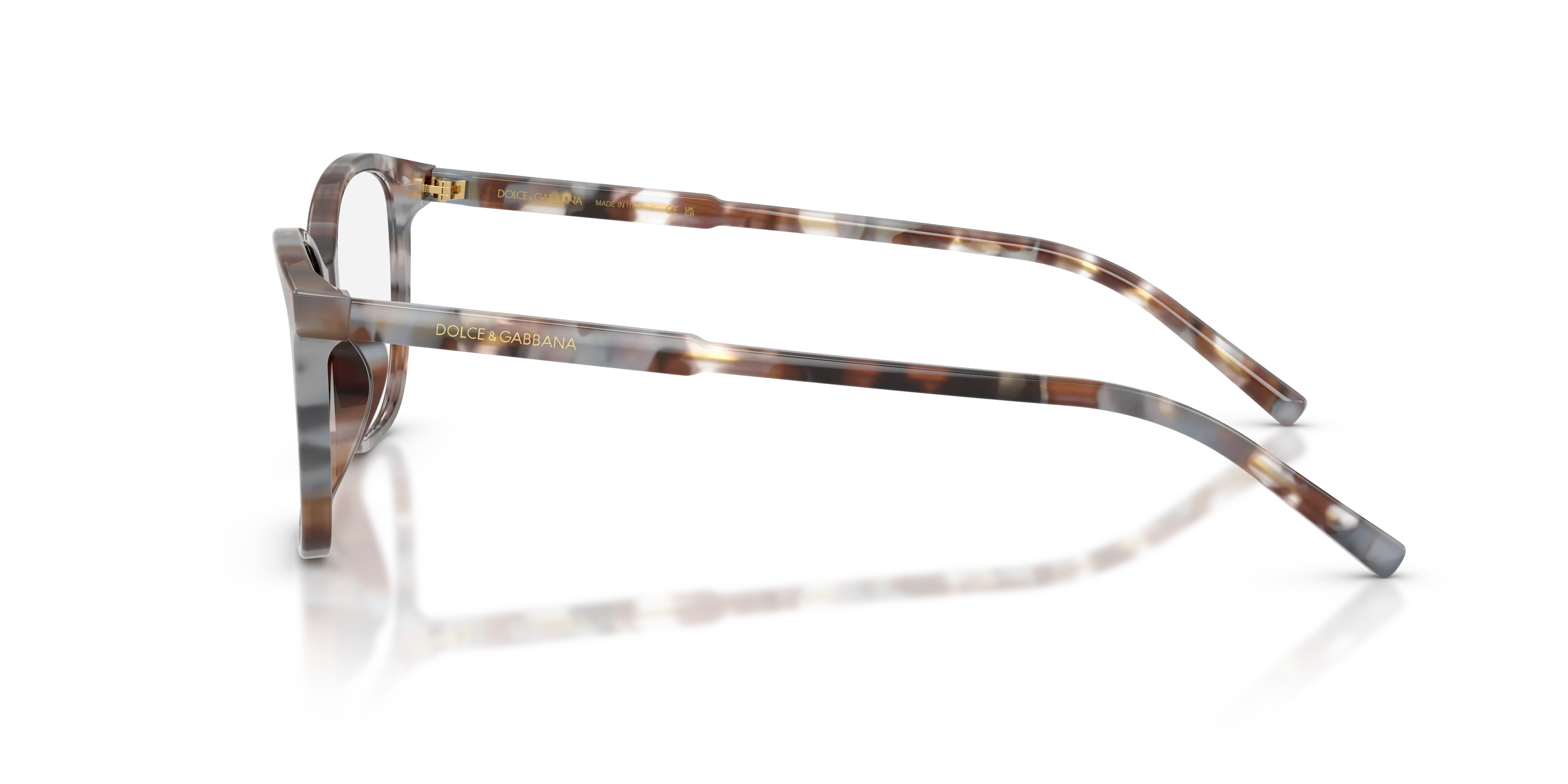 Dolce & Gabbana DG3424 3445 Montature da vista Acetato Tartaruga Squadrata Normale - immagine 4
