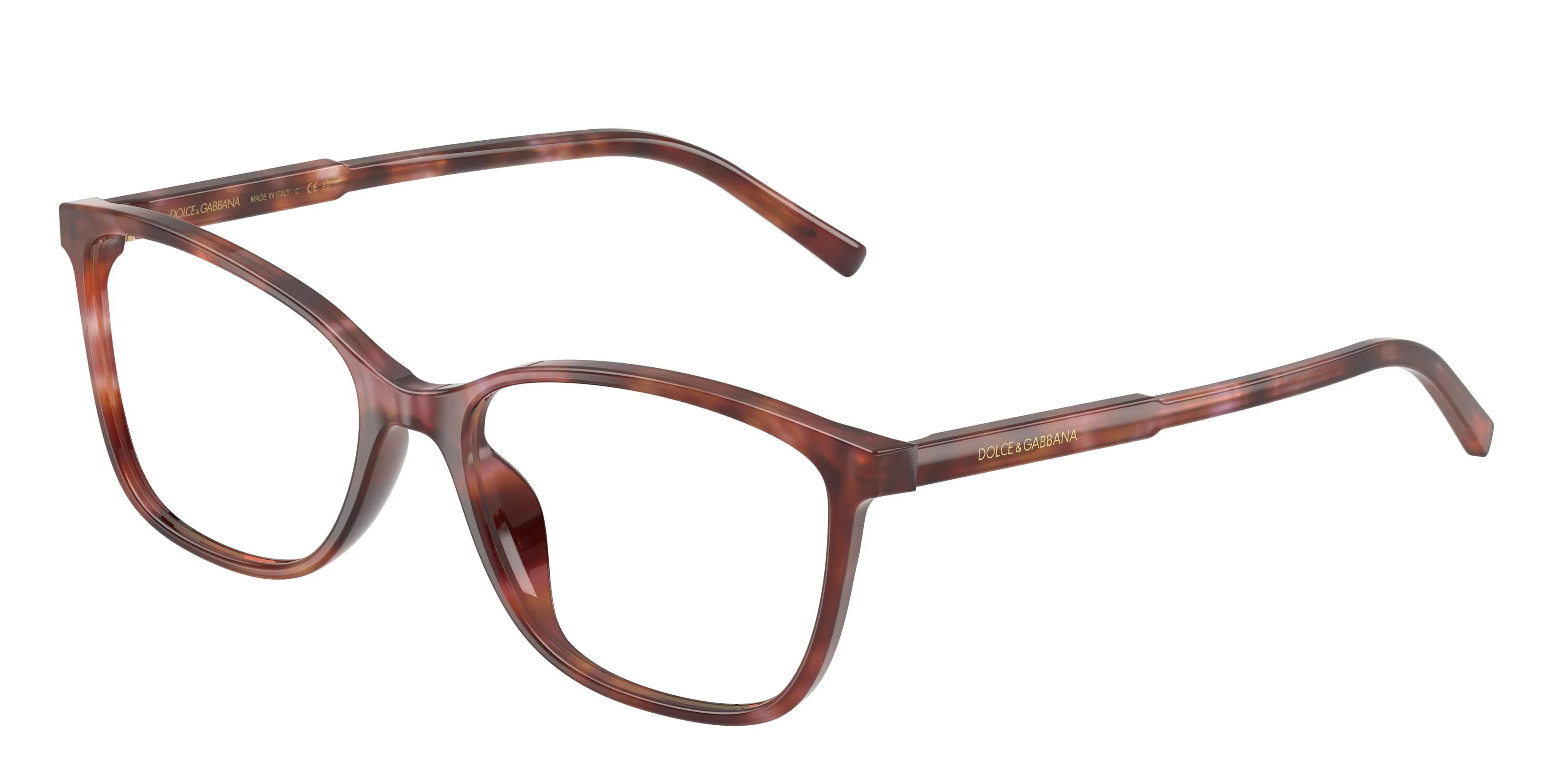 Dolce & Gabbana DG3424 3444 Montature da vista Acetato Tartaruga Squadrata Normale - immagine 1