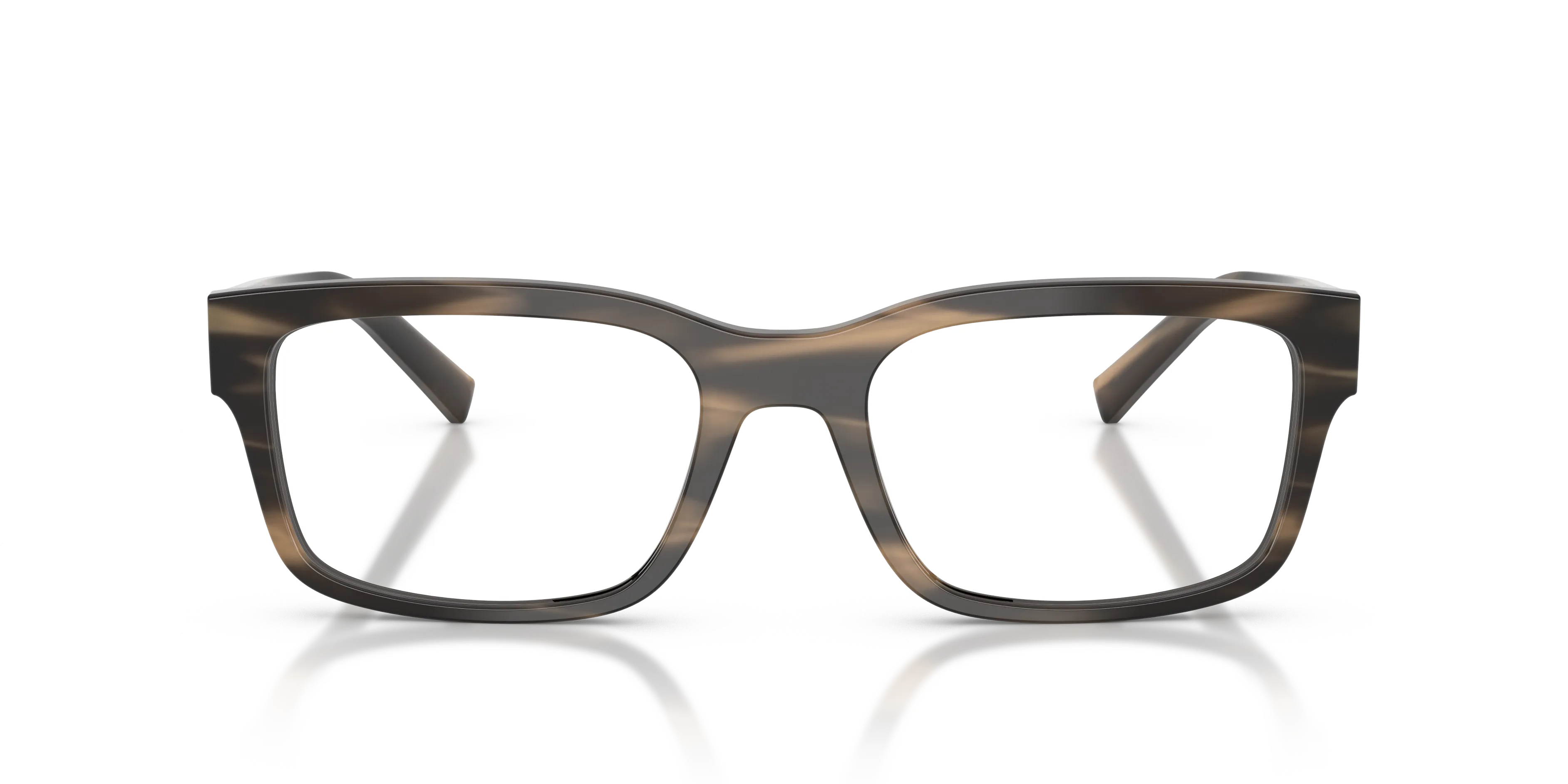 Dolce & Gabbana DG3352 3200 Montature da vista Acetato Marrone Squadrata Normale - immagine 3