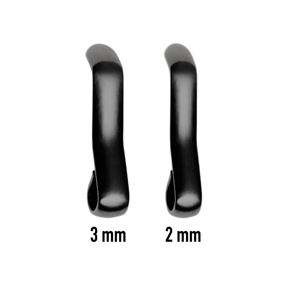 Archer Watch Straps - Fibbie per Cinturini in Acciaio Inossidabile (Nero Lucido, 22mm) - immagine 4
