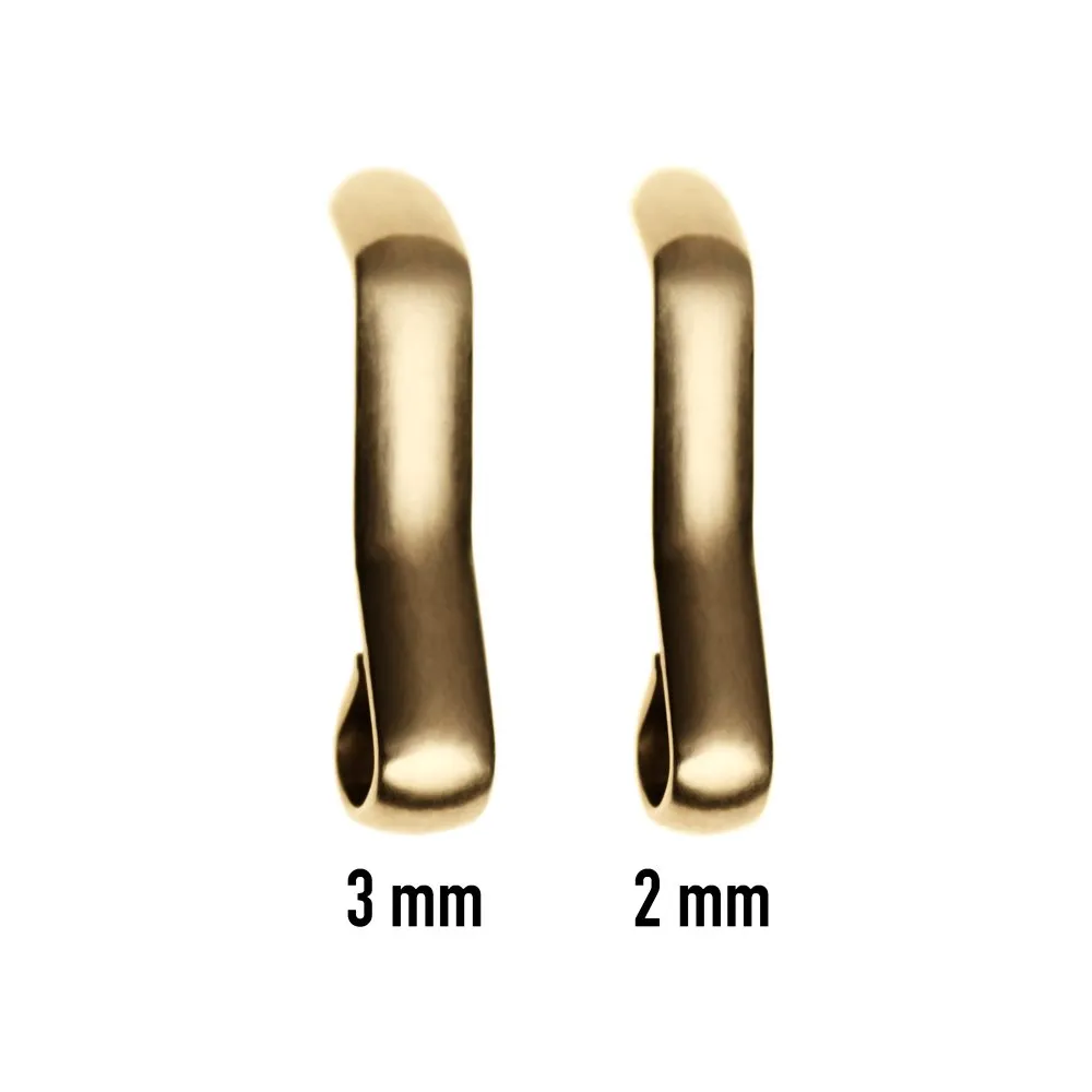 Archer Watch Straps - Fibbie per Cinturini in Acciaio Inossidabile (Oro Opaco, 20mm) - immagine 4