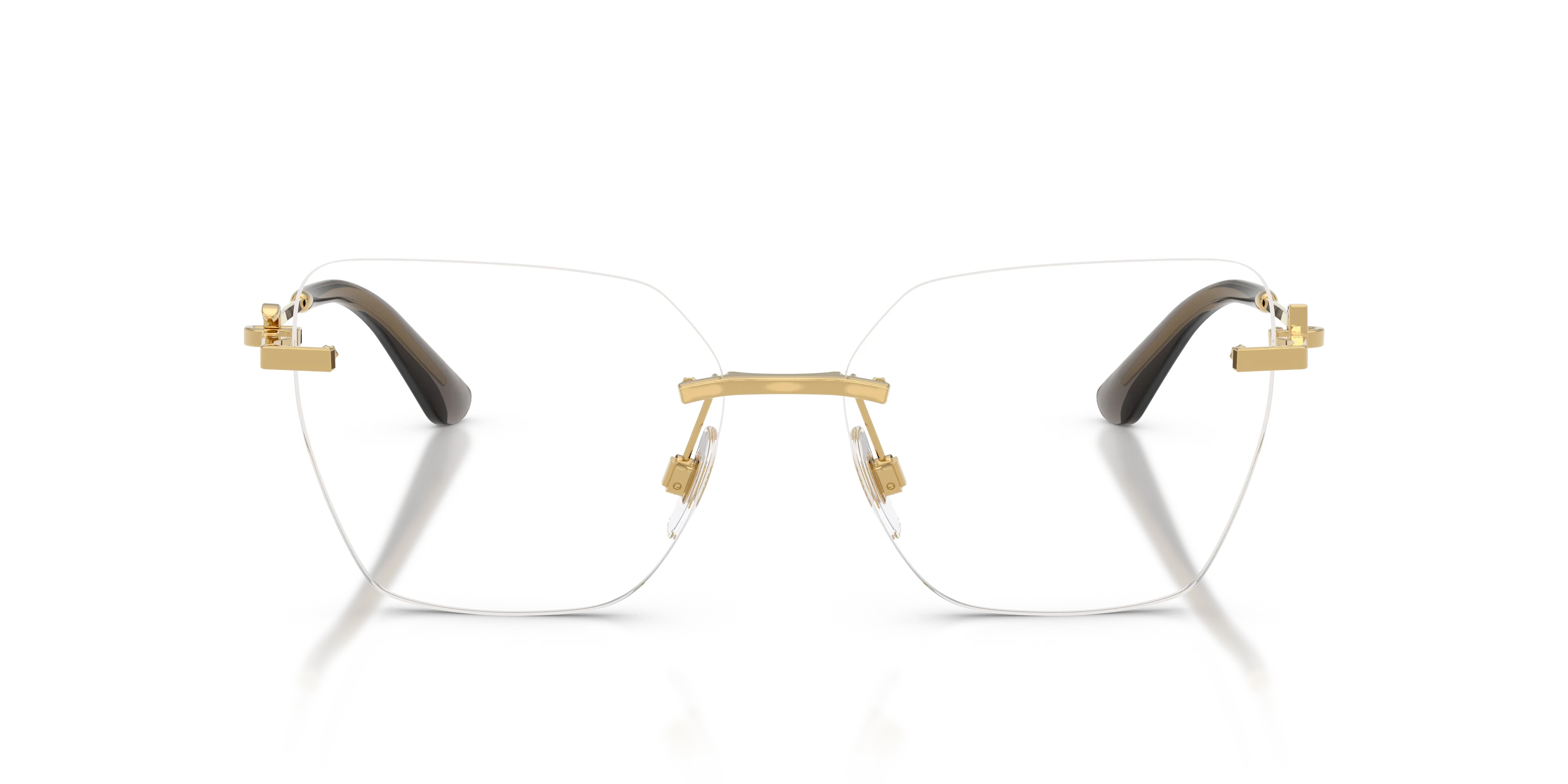 Dolce & Gabbana DG1363 02 Montature da vista Metallo Oro Cat Eye Normale - immagine 3