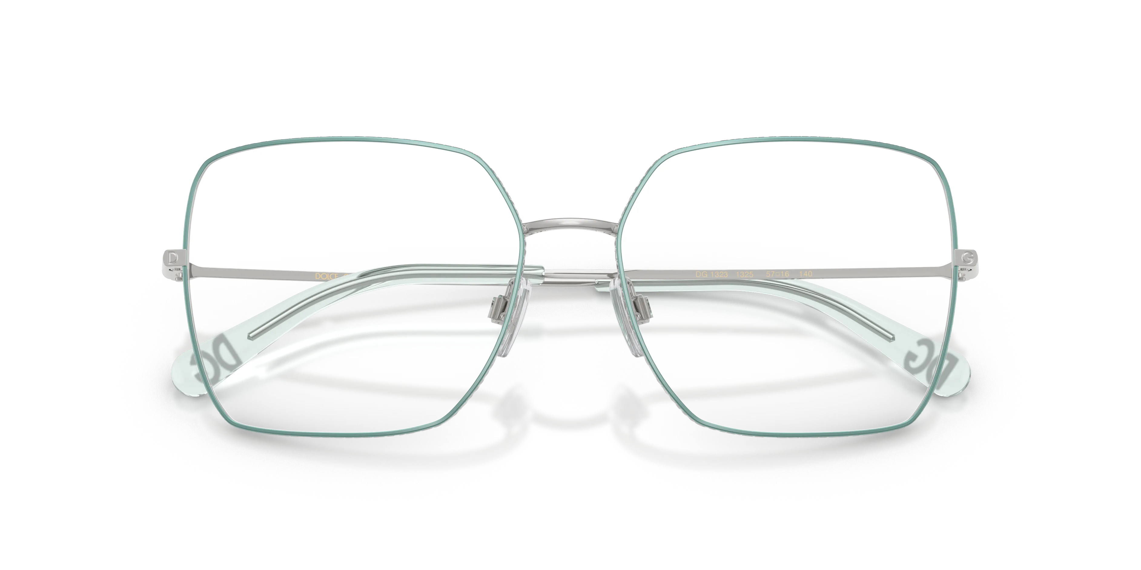 Dolce & Gabbana DG1323 1325 Montature da vista Metallo Argento Squadrata Normale - immagine 2