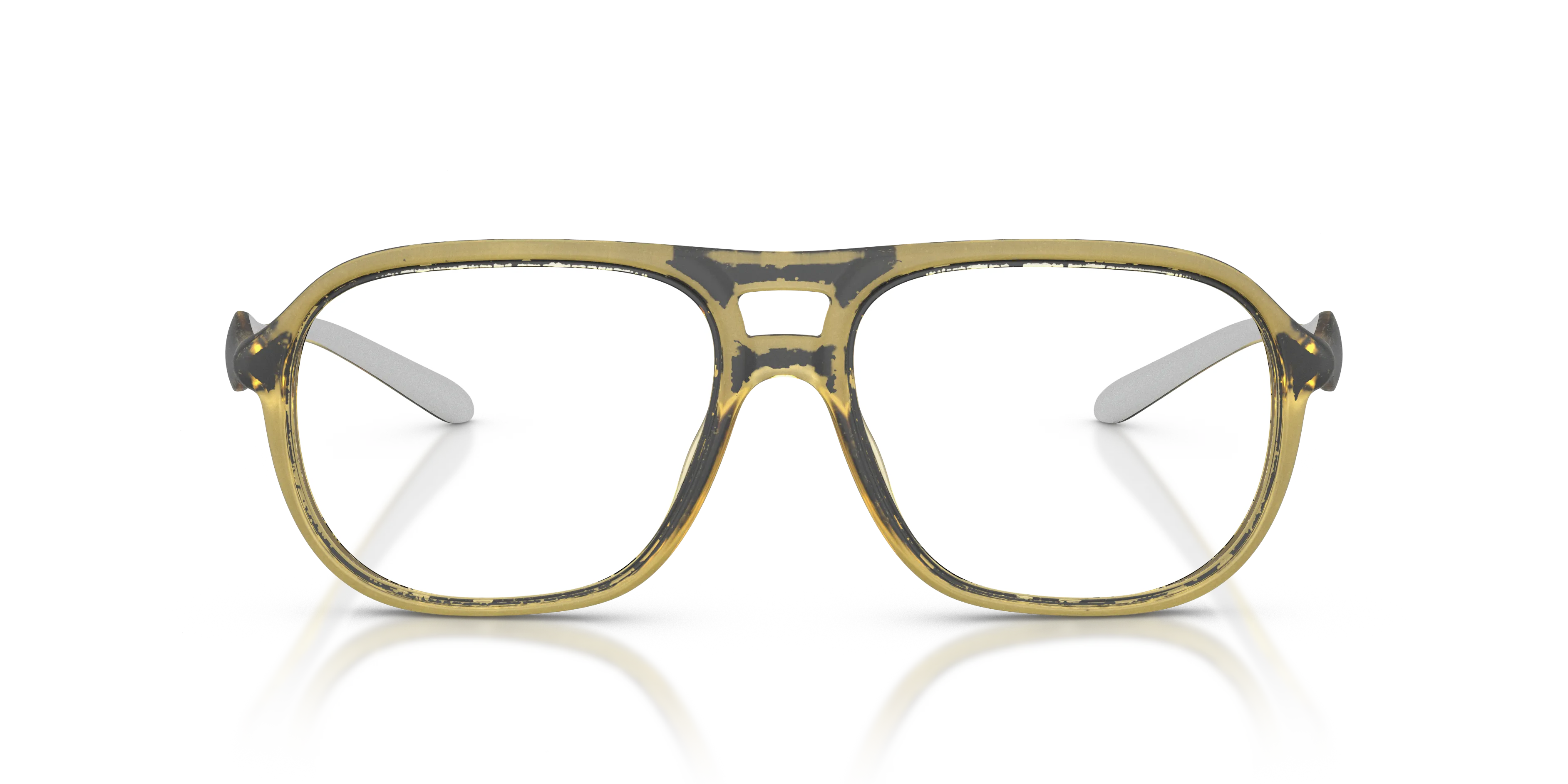 DIESEL DL6008U 2030 Montature da vista Iniettato Giallo Rotonda Normale - immagine 3