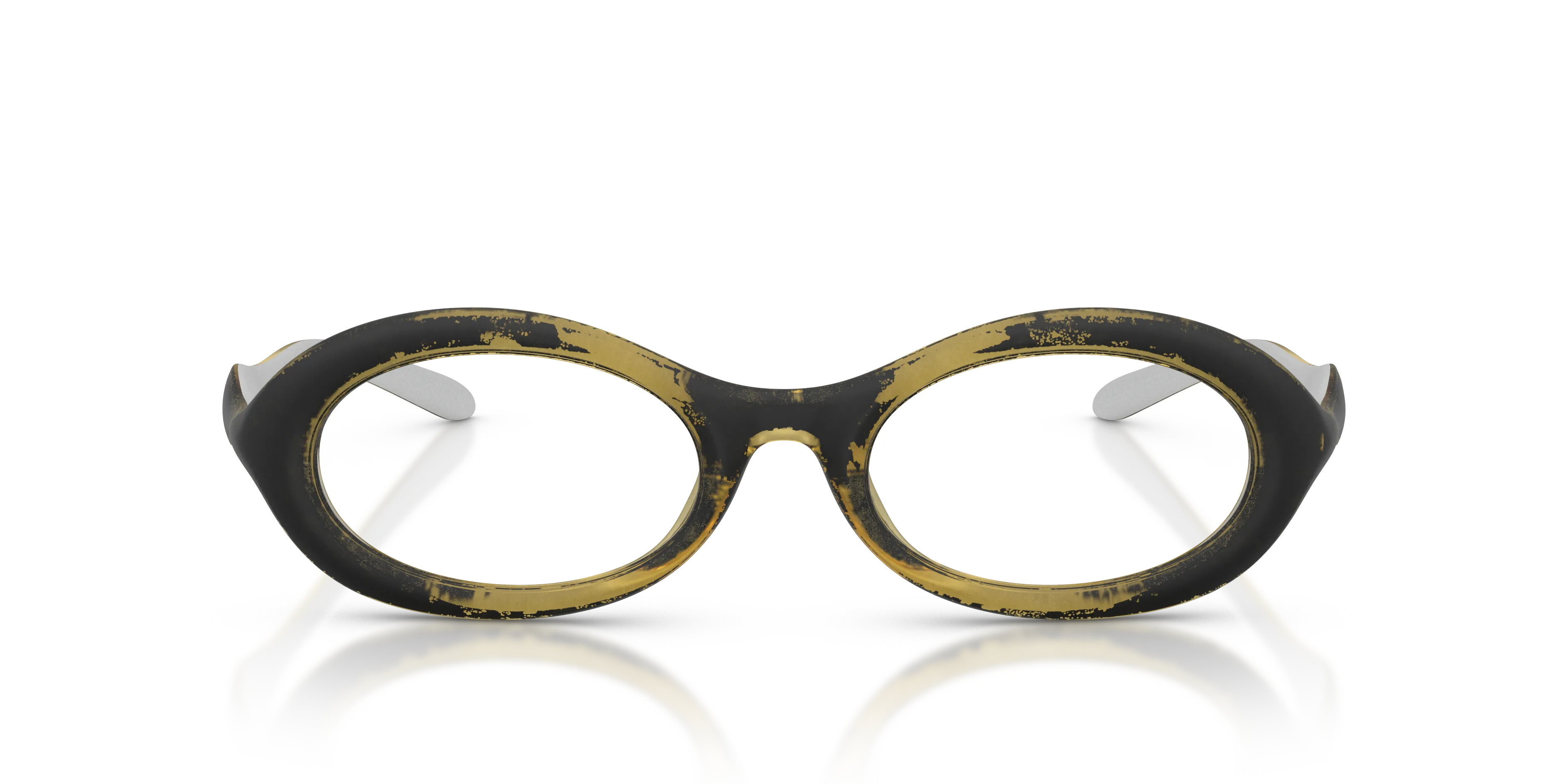 DIESEL DL6005U 2030 Montature da vista Iniettato Giallo Rotonda Normale - immagine 3