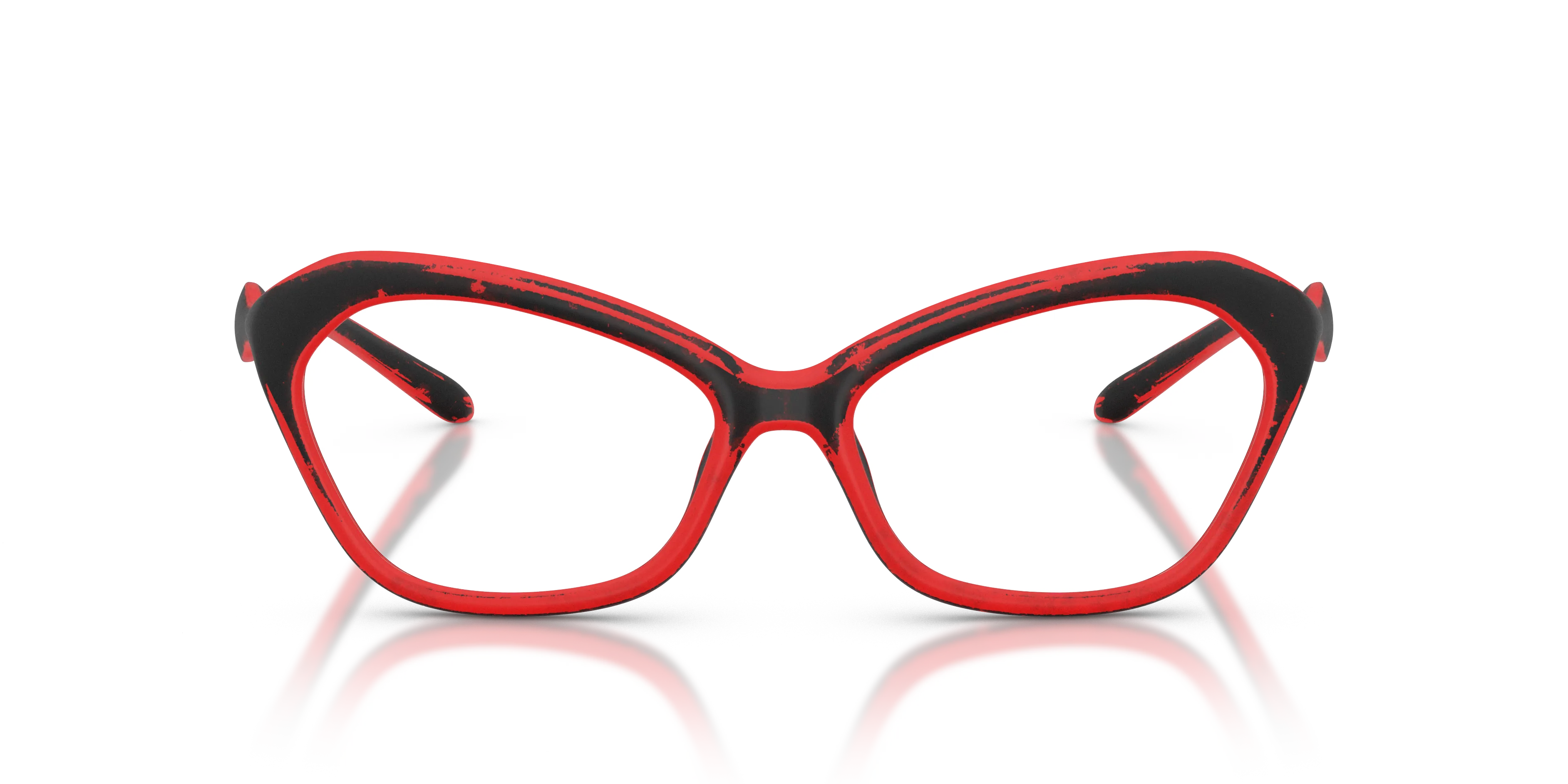 DIESEL DL6003U 2009 Montature da vista Iniettato Rosso Cat Eye Normale - immagine 3