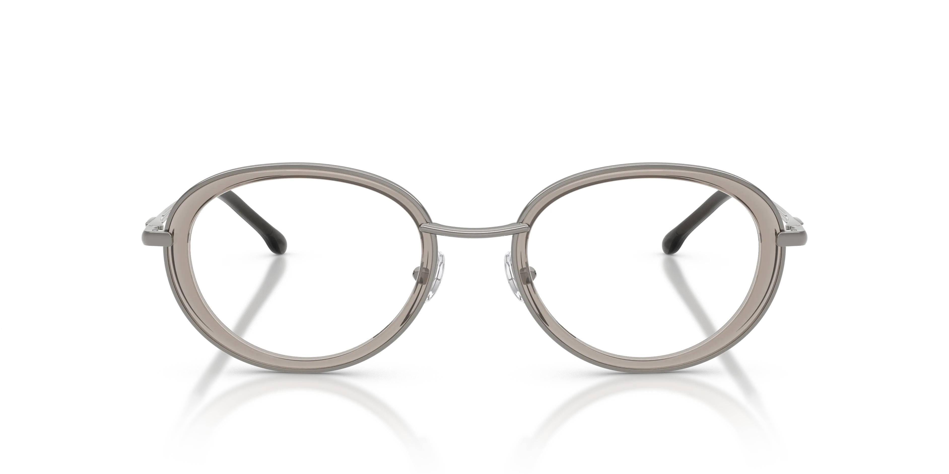 DIESEL DL5010 1003 Montature da vista Metallo Grigio Rotonda Normale - immagine 3