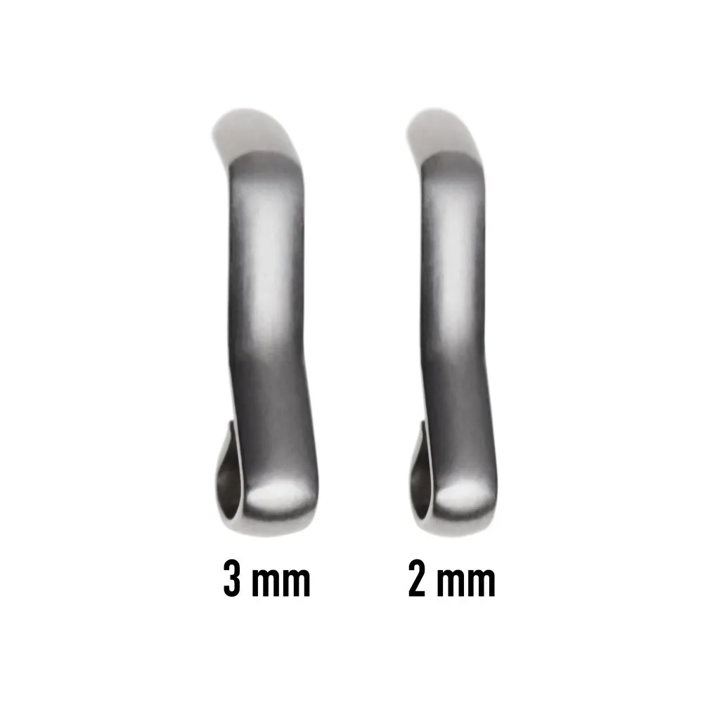Archer Watch Straps - Fibbie per Cinturini in Acciaio Inossidabile (Argento Lucido, 23mm) - immagine 4