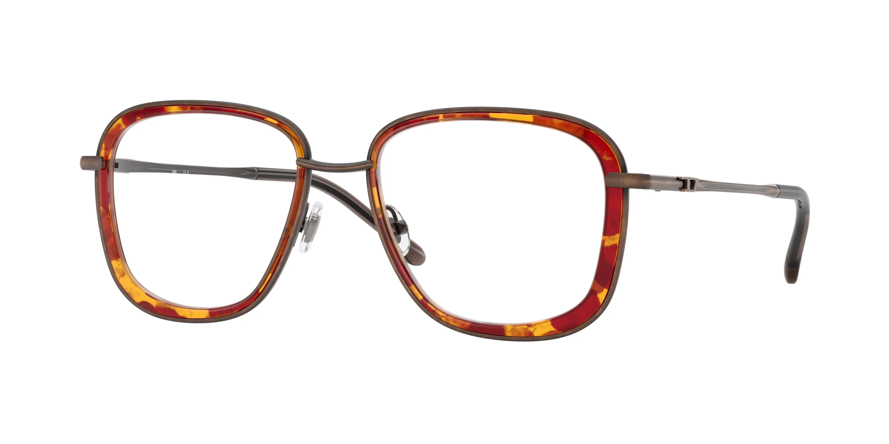 DIESEL DL5009 105 Montature da vista Metallo Bronzo Rotonda Normale - immagine 1