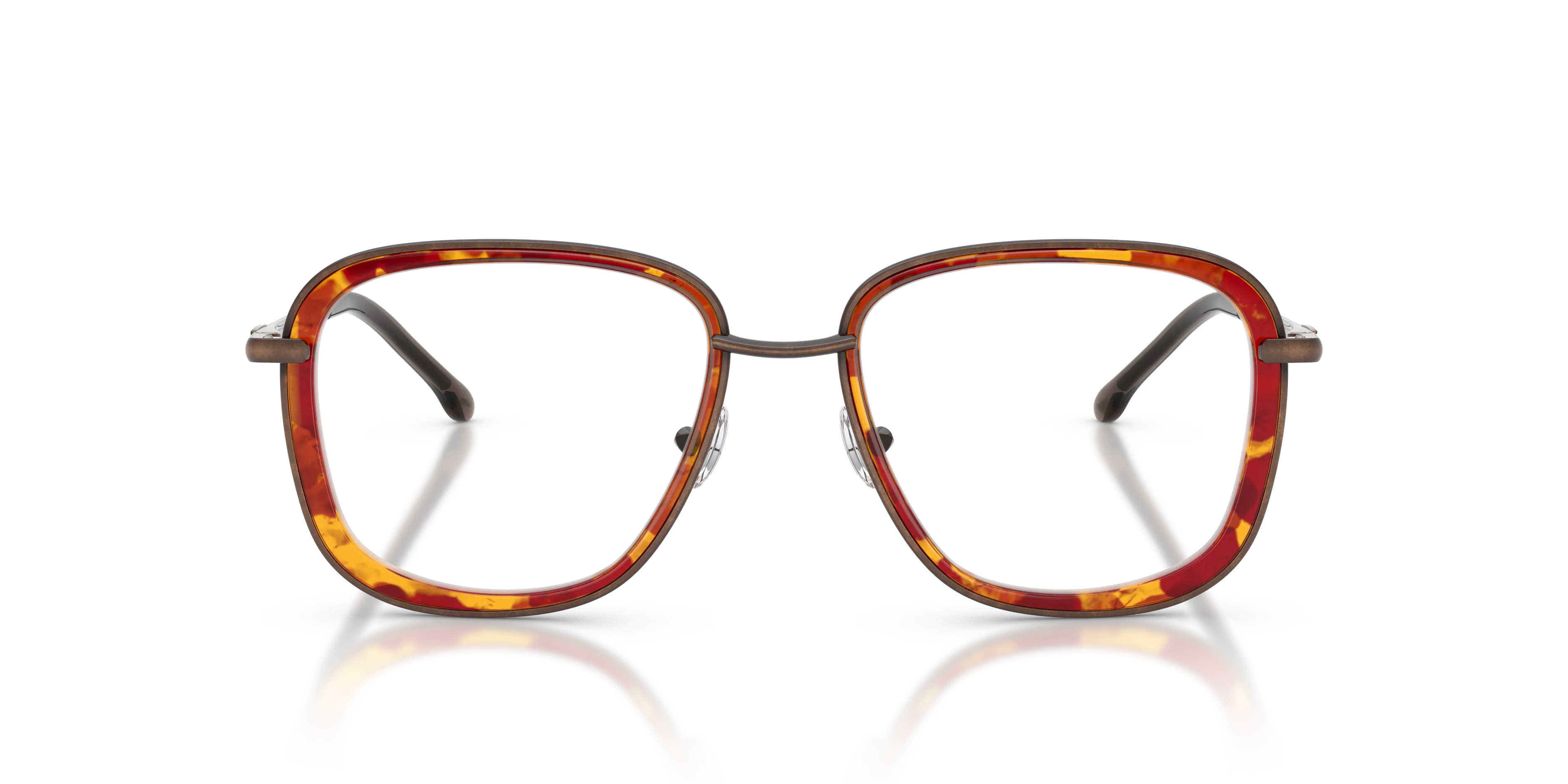 DIESEL DL5009 105 Montature da vista Metallo Bronzo Rotonda Normale - immagine 3