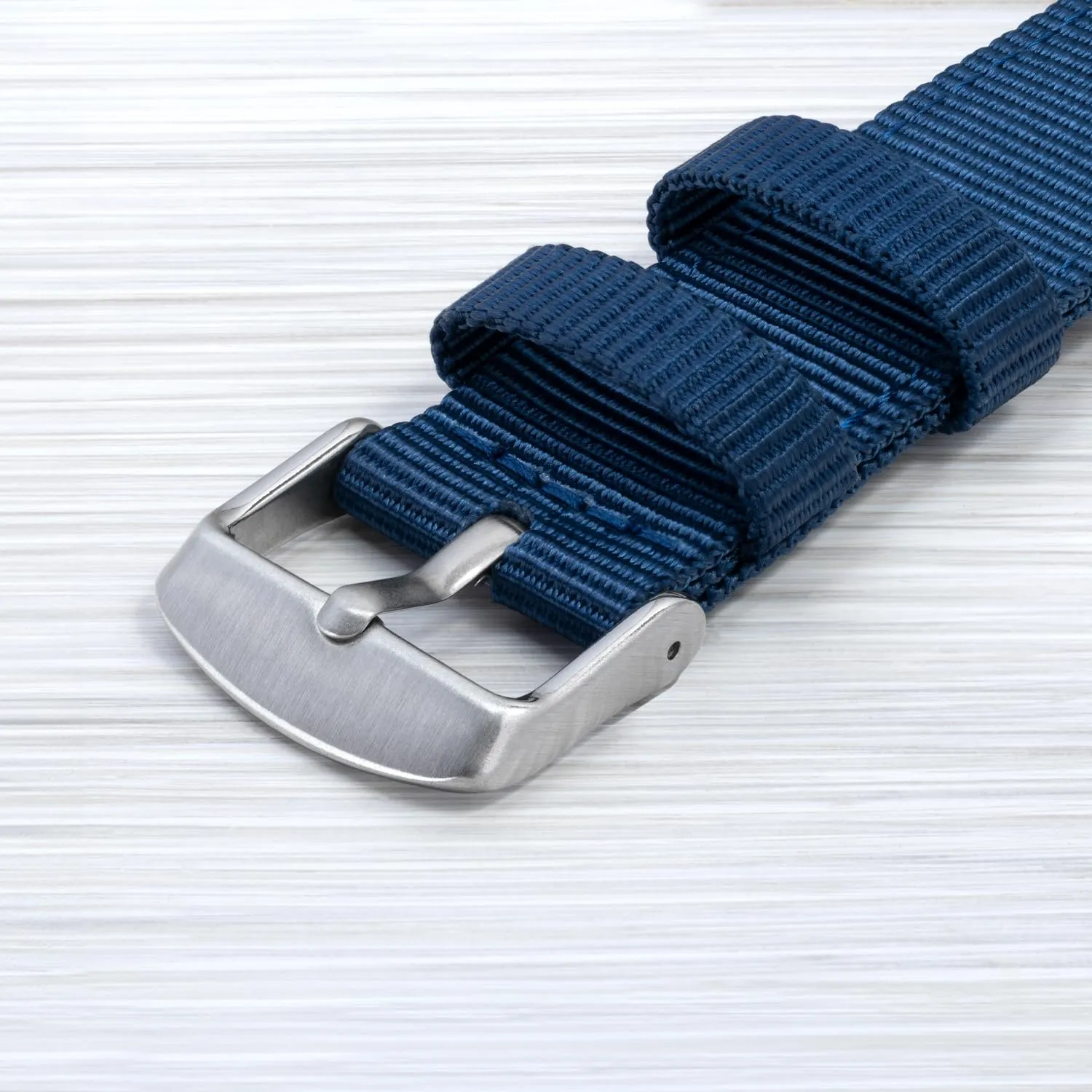Archer Watch Straps - Fibbie per Cinturini in Acciaio Inossidabile (Argento Spazzolato, 21mm) - immagine 5