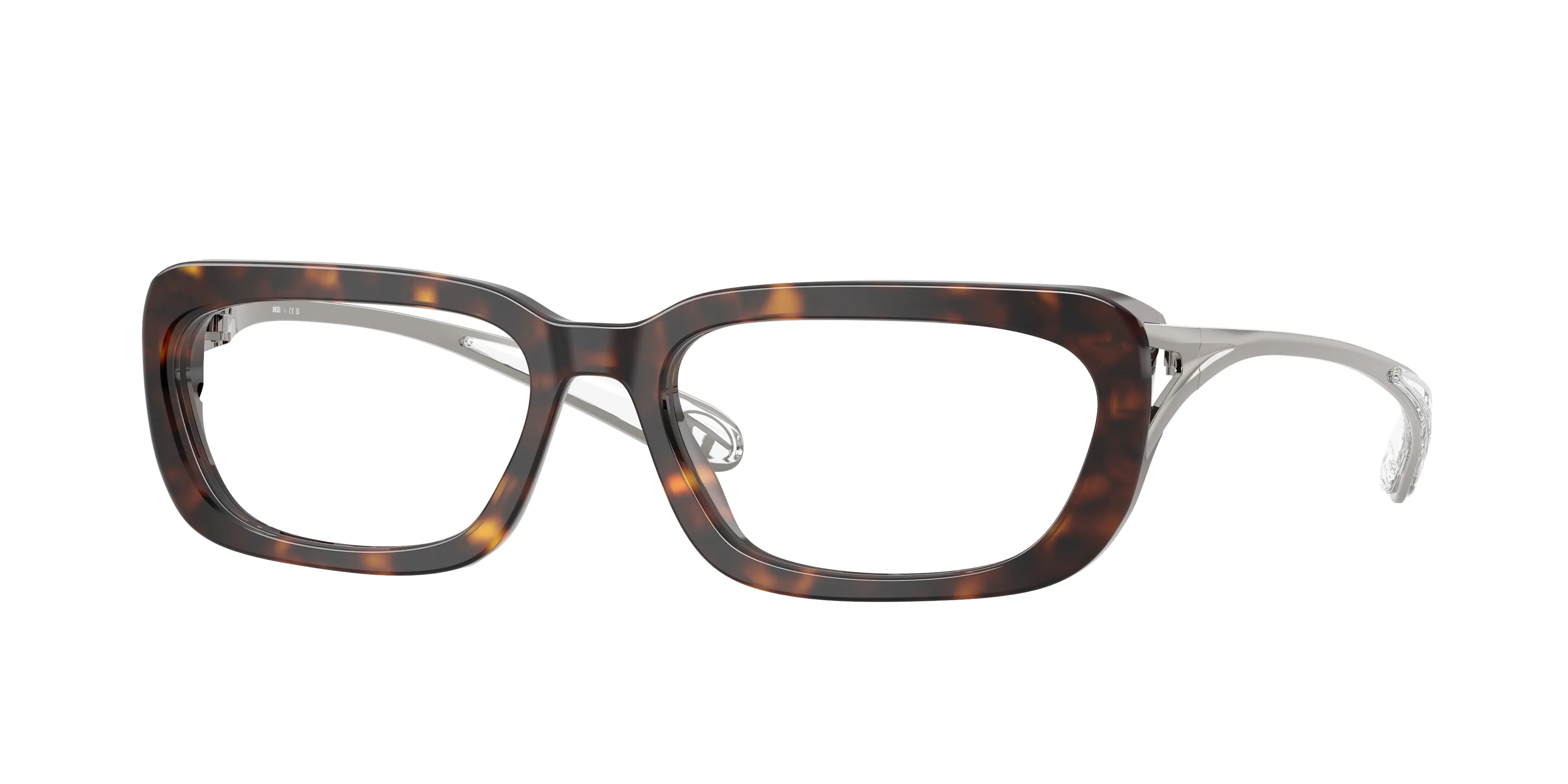 DIESEL DL4012 2003 Montature da vista Acetato Tartaruga Squadrata Normale - immagine 1
