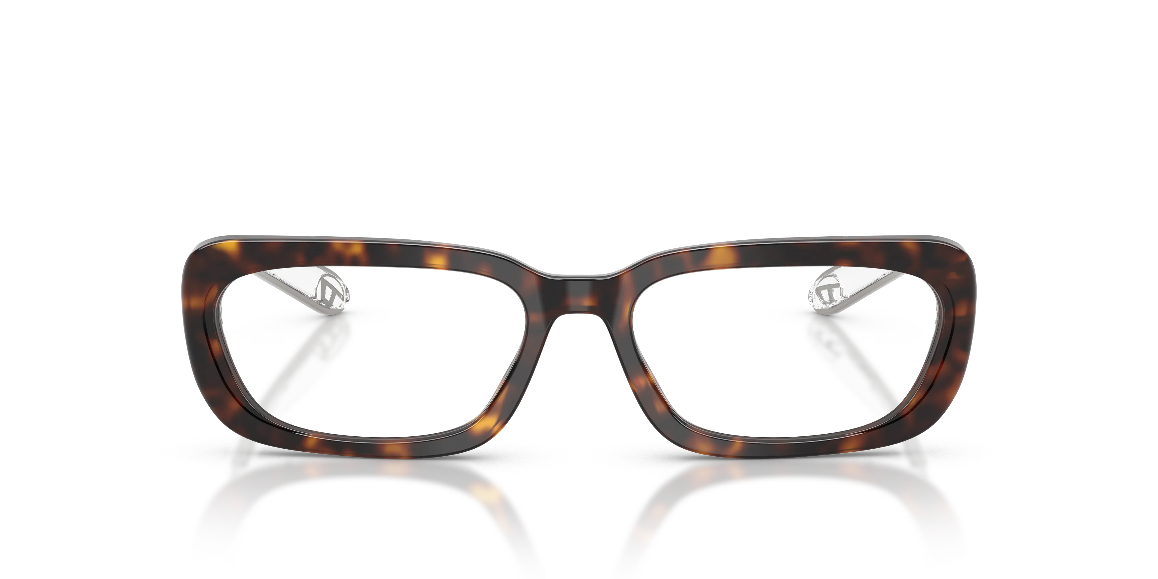 DIESEL DL4012 2003 Montature da vista Acetato Tartaruga Squadrata Normale - immagine 3