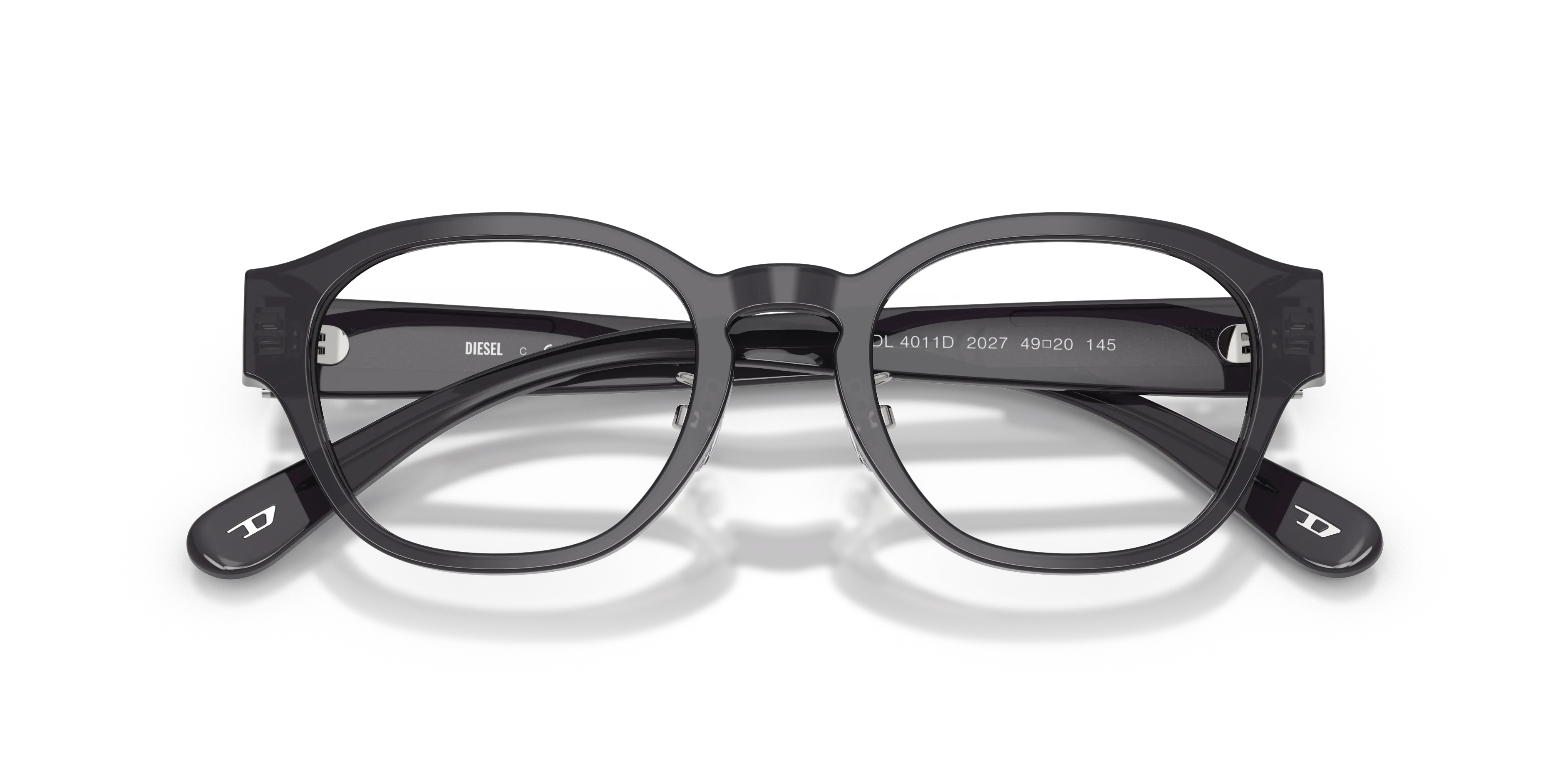 DIESEL DL4011D 2027 Montature da vista Acetato Viola Squadrata Normale - immagine 2