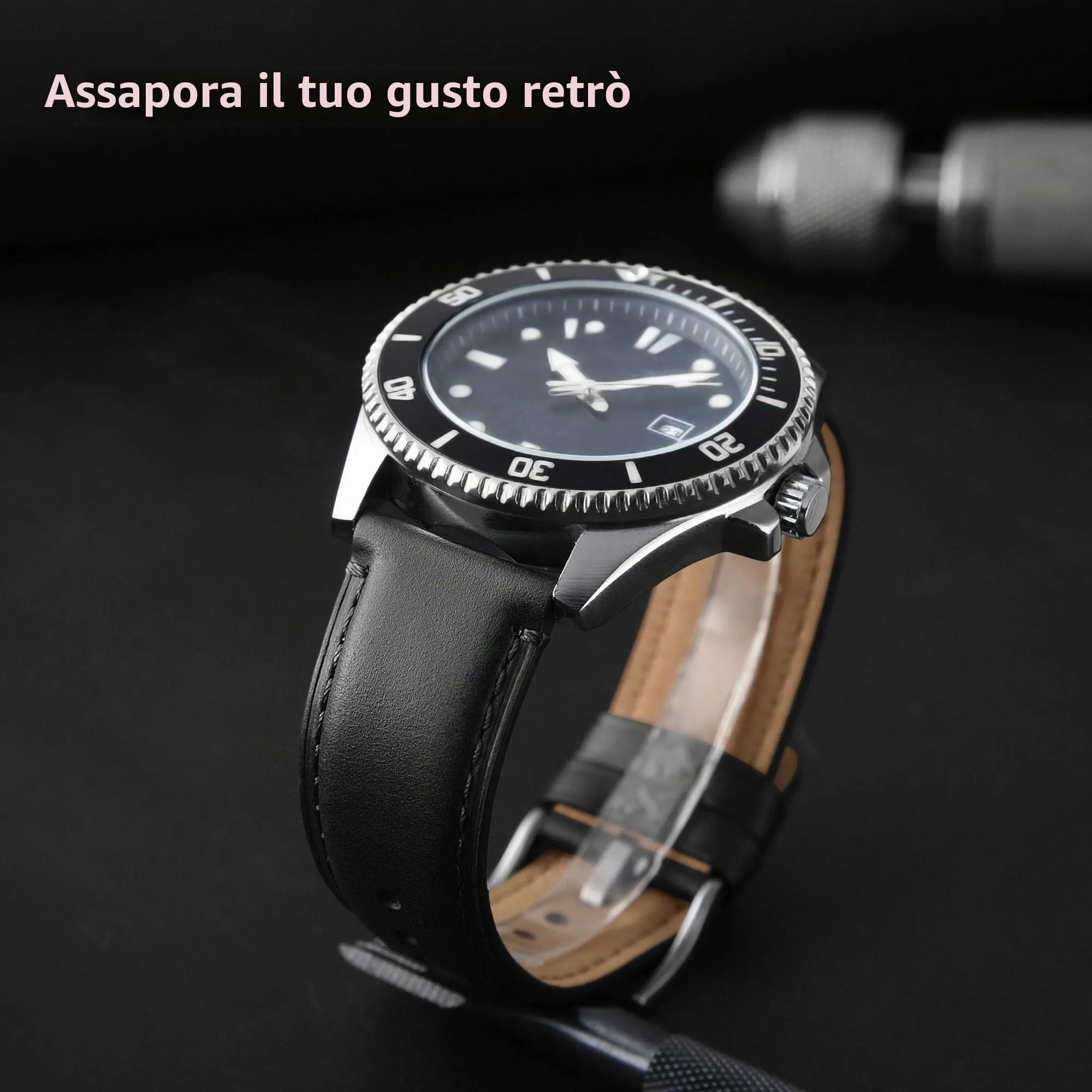 Fullmosa Cinturino in Pelle 18mm 19mm 20mm 21mm 22mm 23mm 24mm 26mm - immagine 2