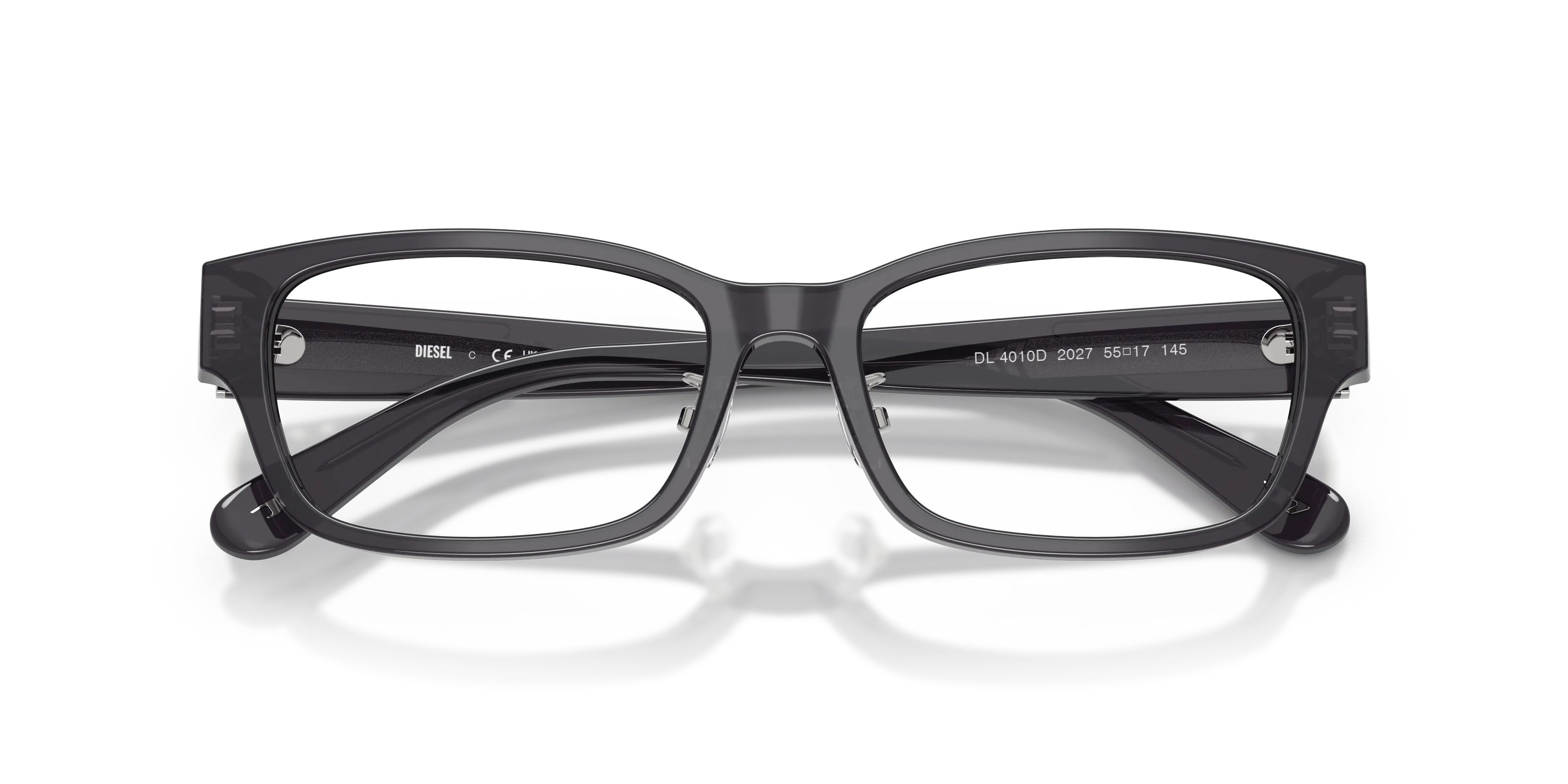 DIESEL DL4010D 2027 Montature da vista Acetato Viola Squadrata Normale - immagine 2