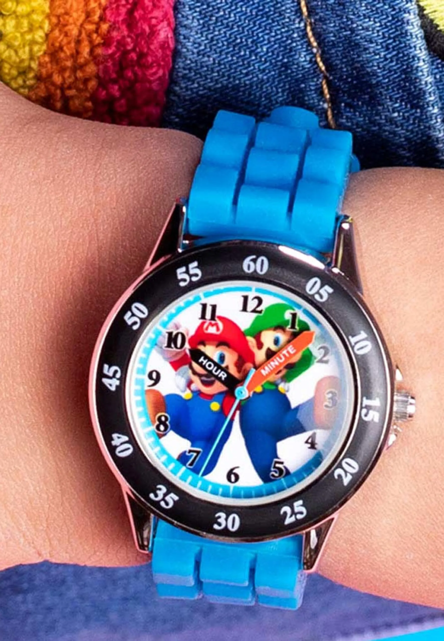 Mario - Orologio Ragazzi, Blu, GSM3044 - immagine 4