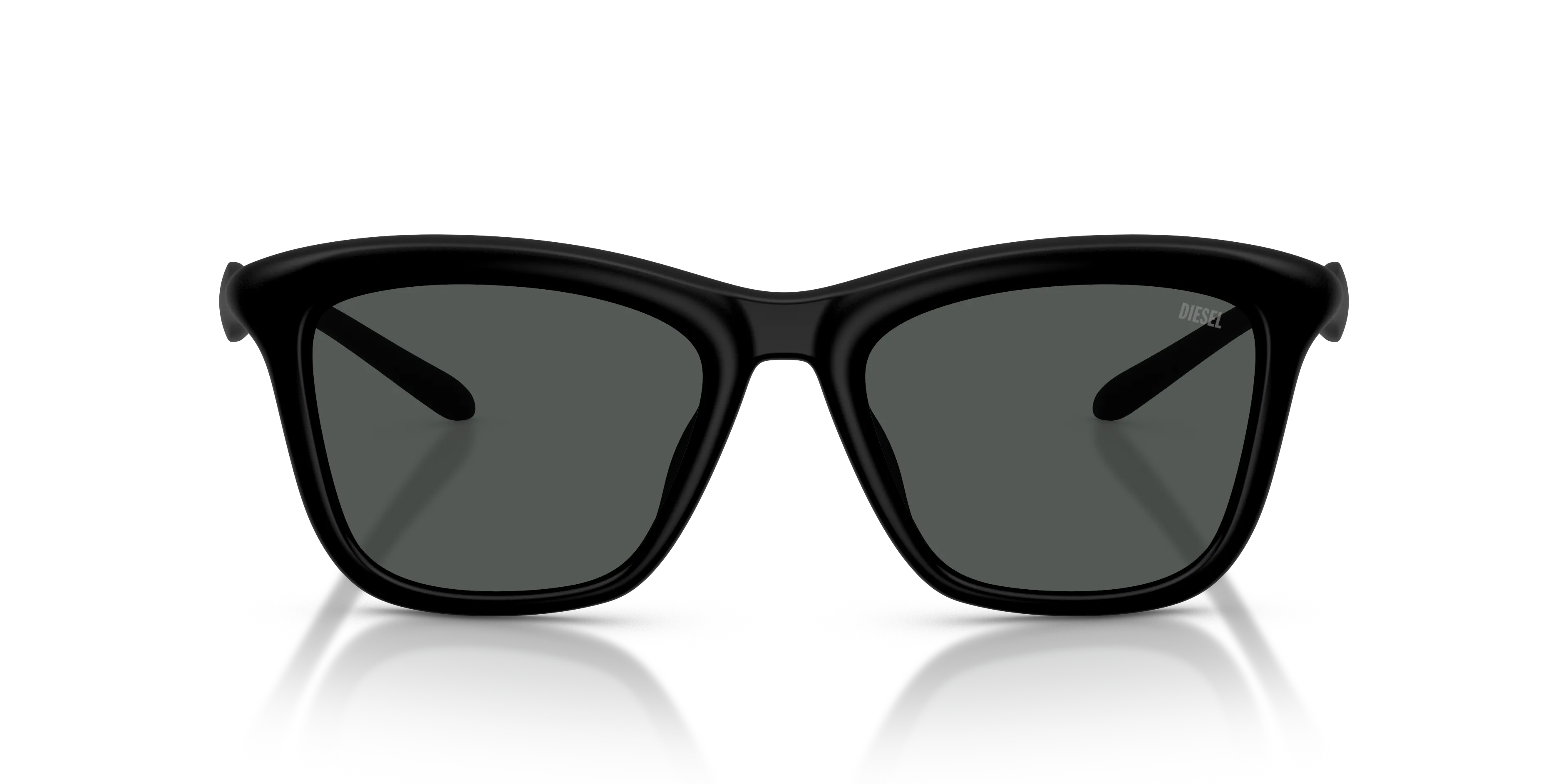 DIESEL DL3008U 200287 Occhiali da sole Iniettato Nero Grigio Squadrata Normale - immagine 3