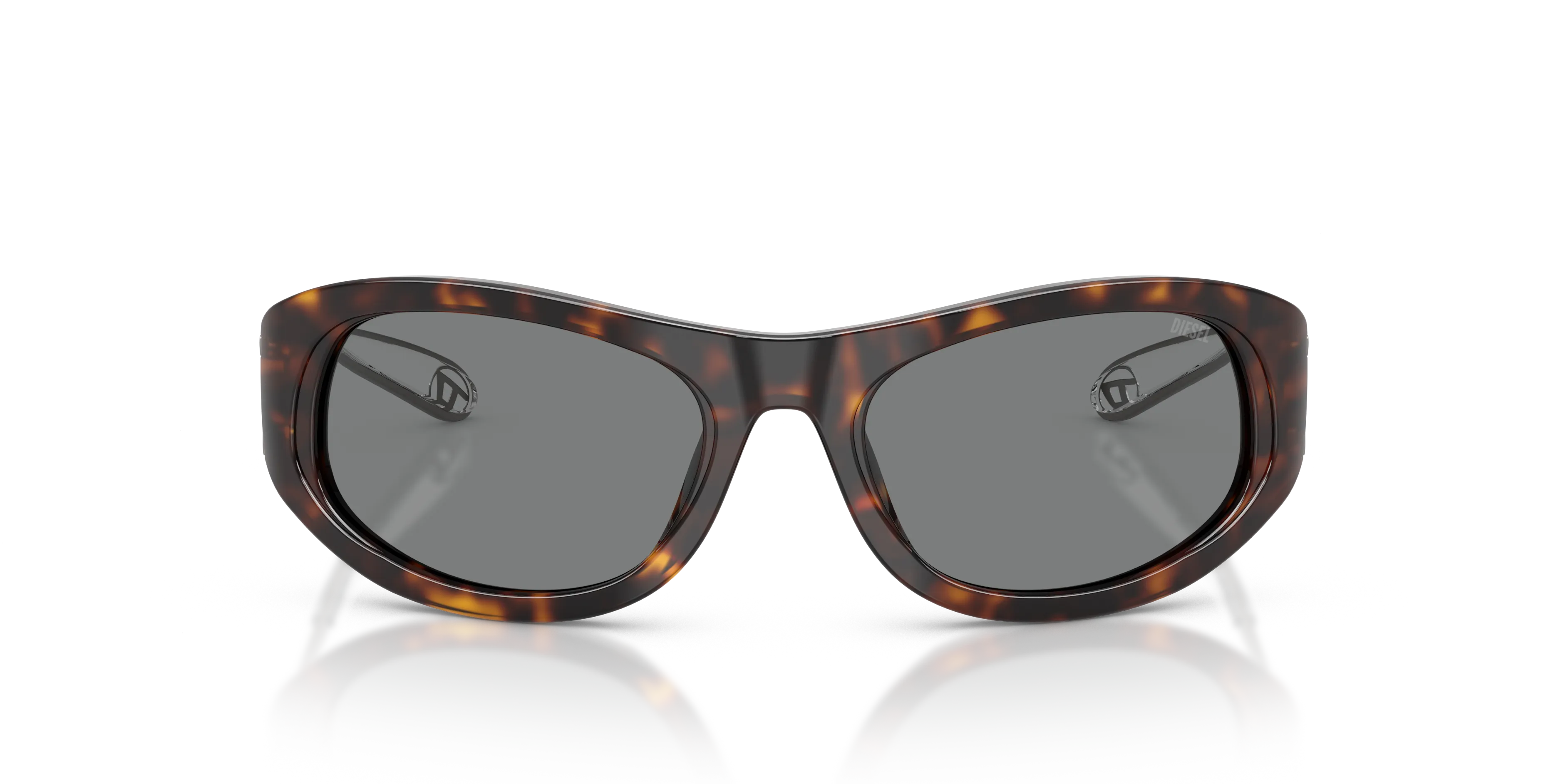 DIESEL DL2007U 200387 Occhiali da sole Acetato Tartaruga Grigio Cat Eye Normale - immagine 3