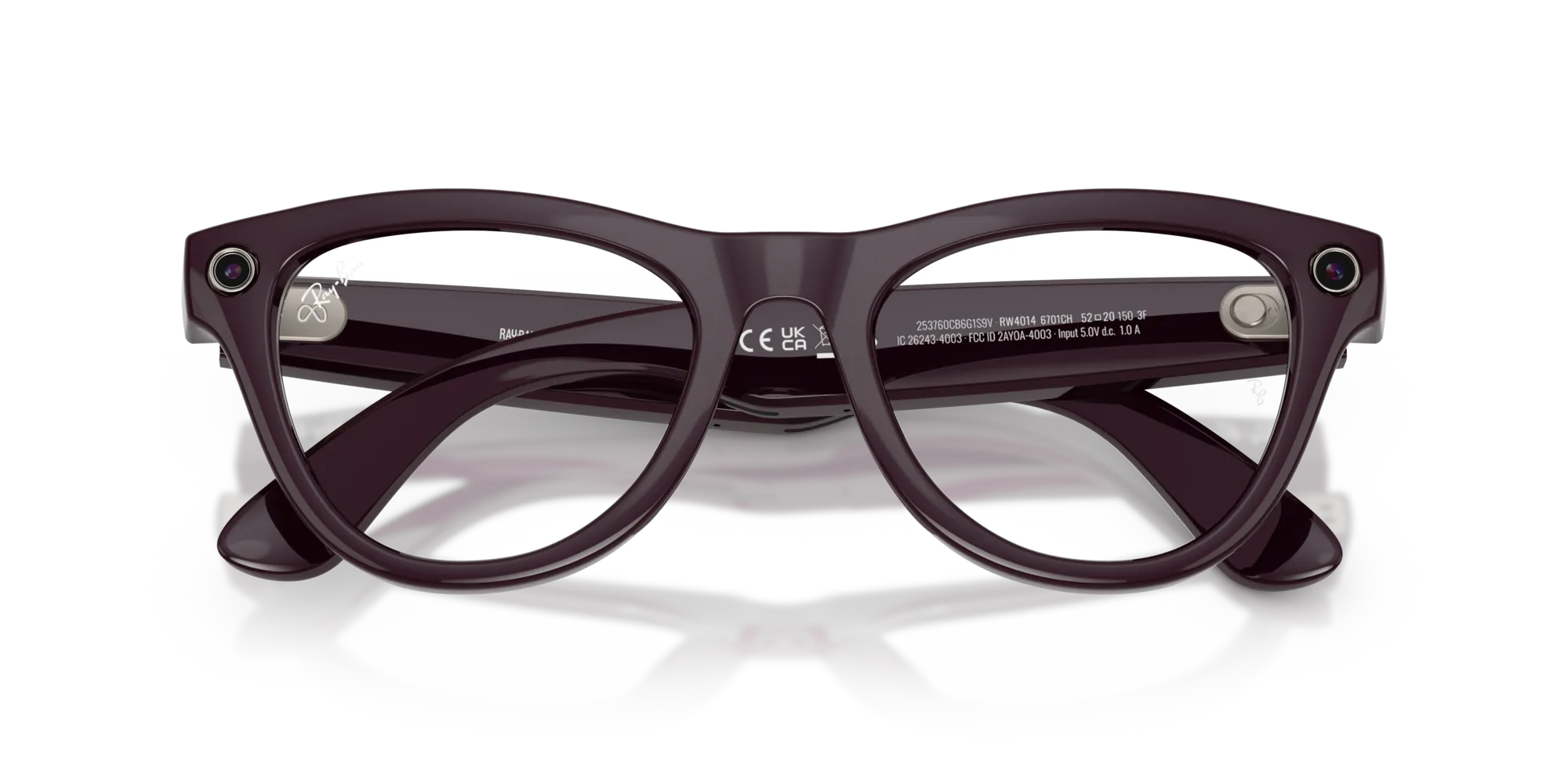 Ray - Ban Meta RW4014 Skyler 6701CH - GEN 2 Smart glasses Iniettato Viola Fotocromatico Ametista Geometrica Transitions Fotocromatico - immagine 2
