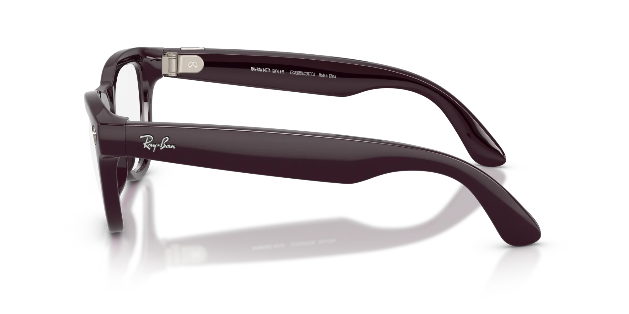 Ray - Ban Meta RW4014 Skyler 6701CH - GEN 2 Smart glasses Iniettato Viola Fotocromatico Ametista Geometrica Transitions Fotocromatico - immagine 4