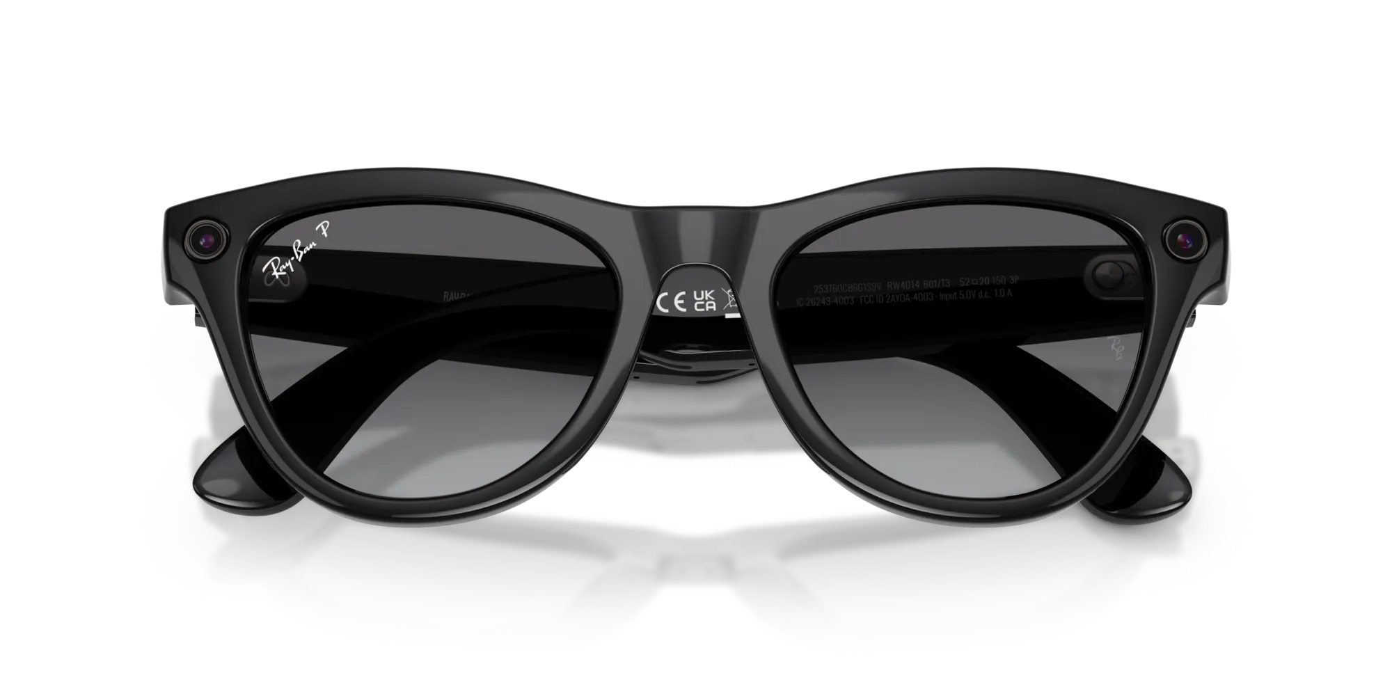 Ray - Ban Meta RW4014 Skyler 601/T3 - GEN 2 Smart glasses Iniettato Nero Grigio Geometrica Polarizzata Sfumato - immagine 2