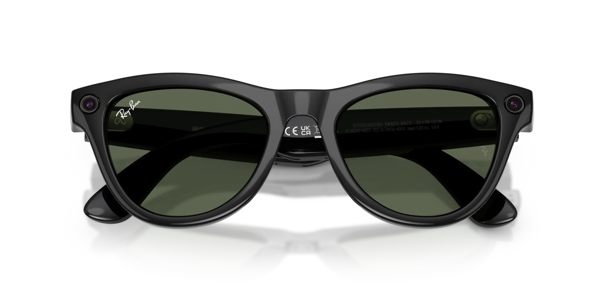 Ray - Ban Meta RW4014 Skyler 601/71 - GEN 2 Smart glasses Iniettato Nero Verde G15 Geometrica Normale - immagine 2