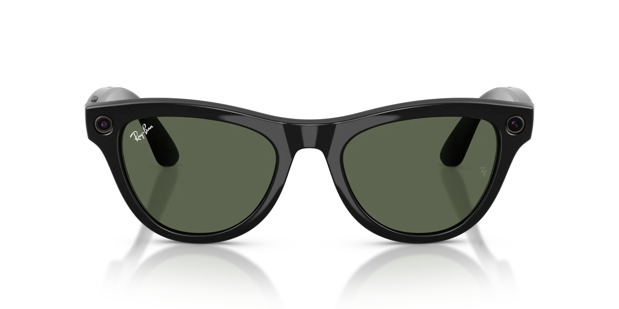 Ray - Ban Meta RW4014 Skyler 601/71 - GEN 2 Smart glasses Iniettato Nero Verde G15 Geometrica Normale - immagine 3