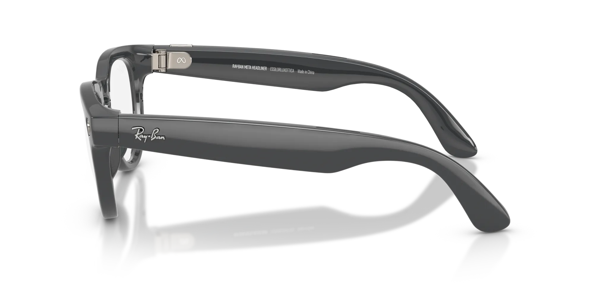 Ray - Ban Meta RW4013 Headliner 6702CE - GEN 2 Smart glasses Iniettato Grigio Fotocromatico Smeraldo Pantos Transitions Fotocromatico - immagine 4