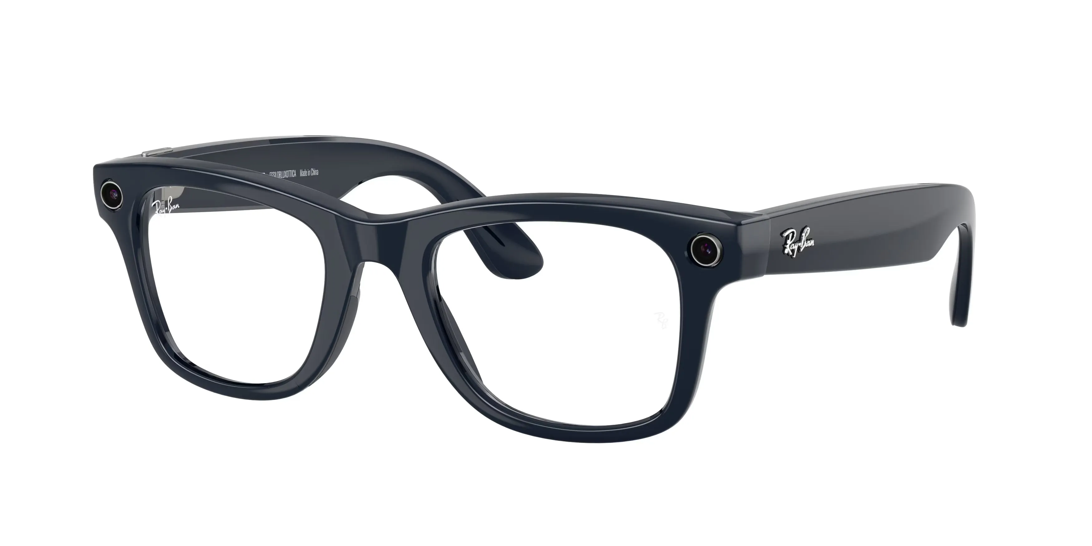 Ray - Ban Meta RW4012 Wayfarer 6628MF - GEN 2 Smart glasses Iniettato Blu Trasparente/Zaffiro Fotocromatico Squadrata Transitions Fotocromatico - immagine 1